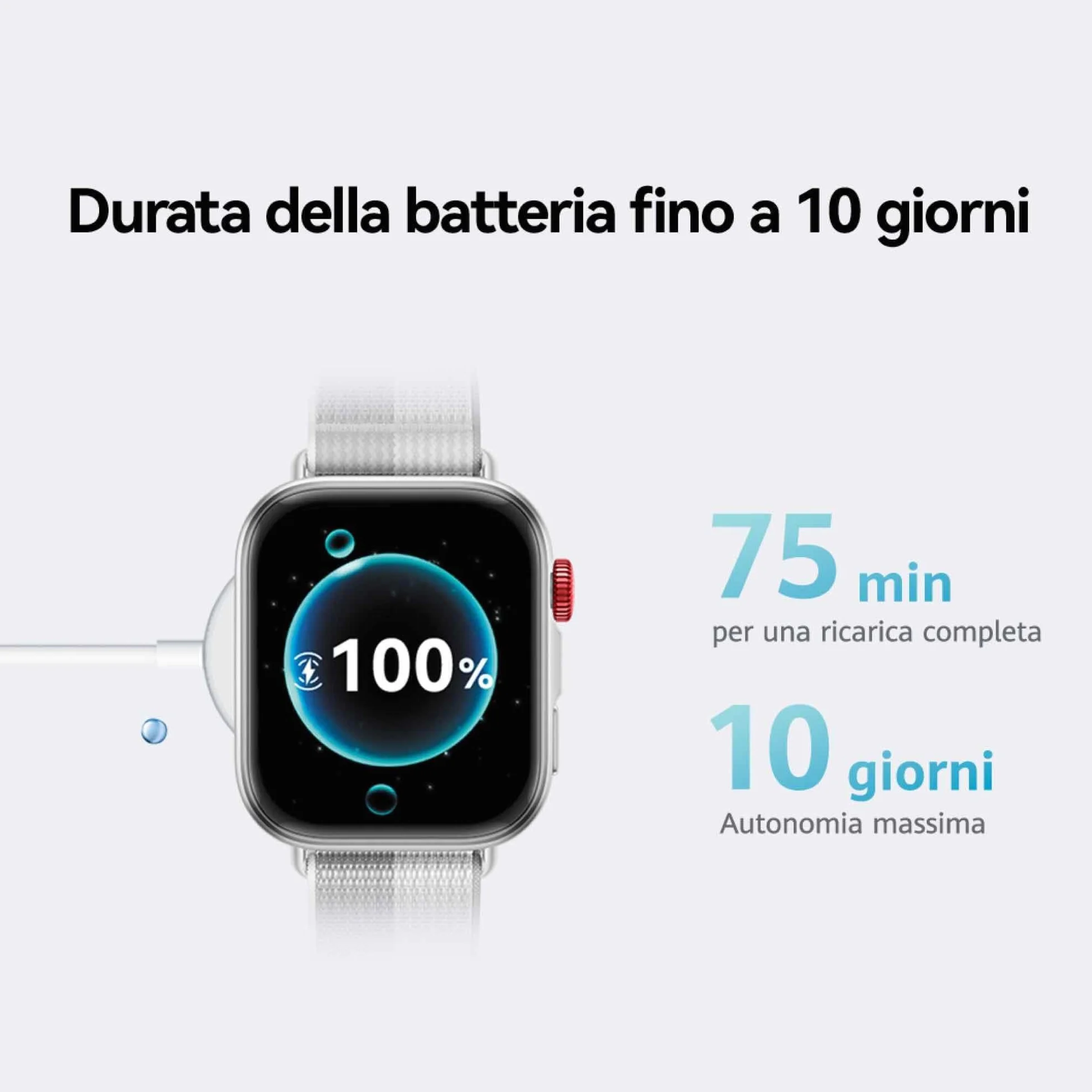 HUAWEI WATCH FIT 4 Smartwatch, 100 Modalità di Allenamento, Ultra-sottile, Fitness Tracker, iOS & Android, Cassa in Alluminio, Batteria fino a 10 Giorni, 1.82”Display AMOLED, GPS, 30 mesi di Garanzia
