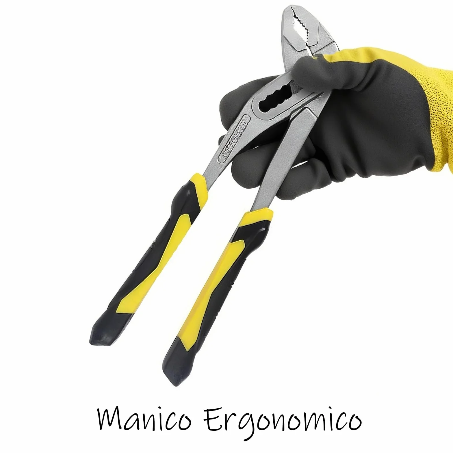 Pinza Pappagallo 23.5cm 7-Posizioni Regolazione Antiscivolo Alta Coppia Antiruggine