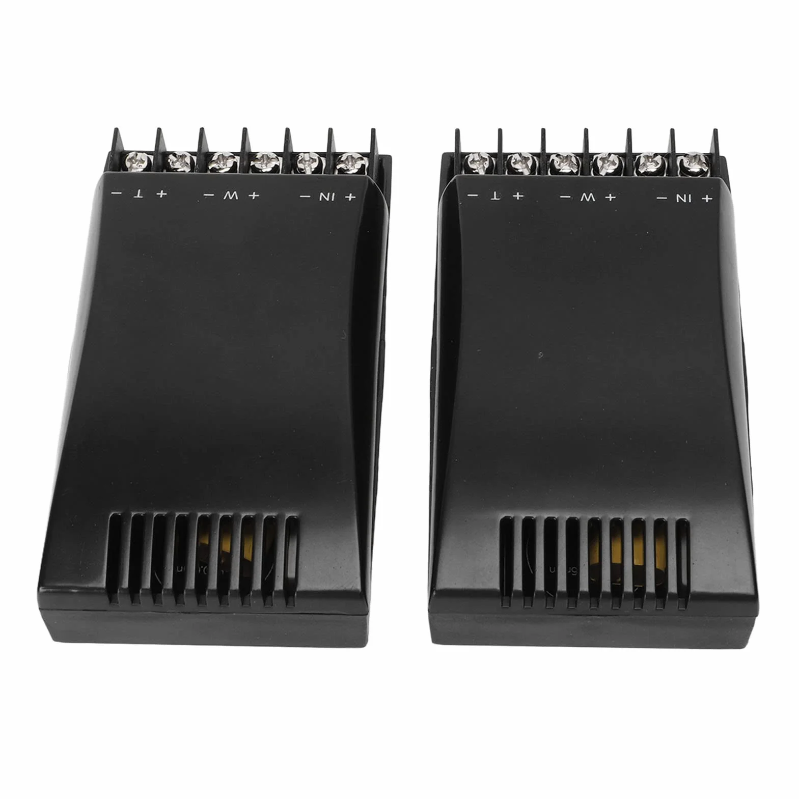 Altoparlante universale per auto, 2 vie, 100 W, 12 V, guscio ABS, nero, 2 pezzi