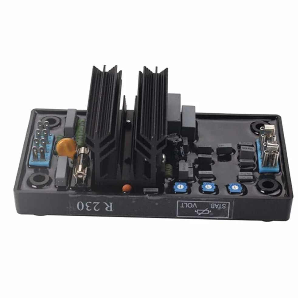 Regolatore di tensione automatico AVR R230 per modulo elettronico del generatore Leroy Somer, ingresso 120VAC, corrente continua 8A, per spazzola 50/60