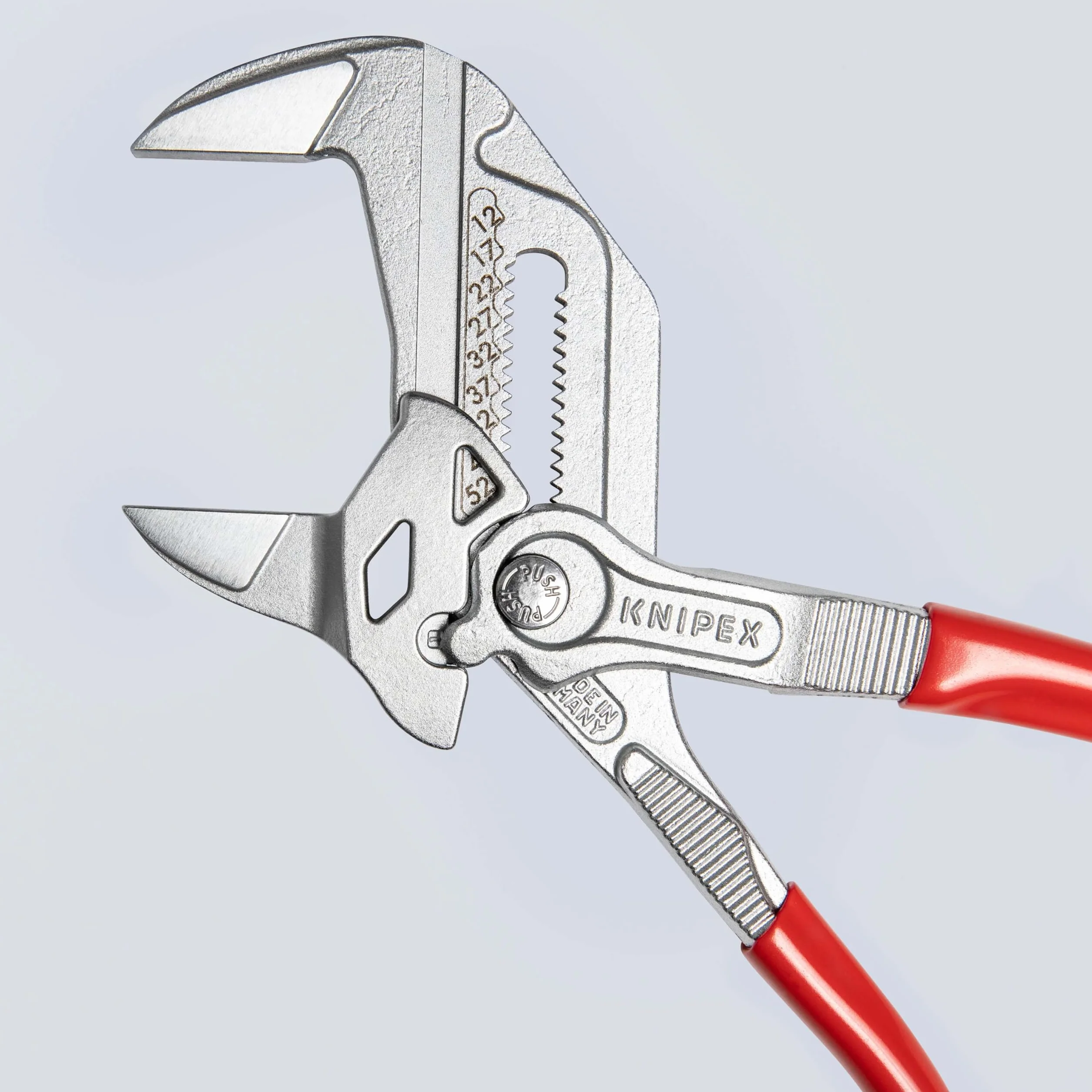 KNIPEX Pinza chiave 250 mm 86 03 250 cromata rivestiti in resina sintetica