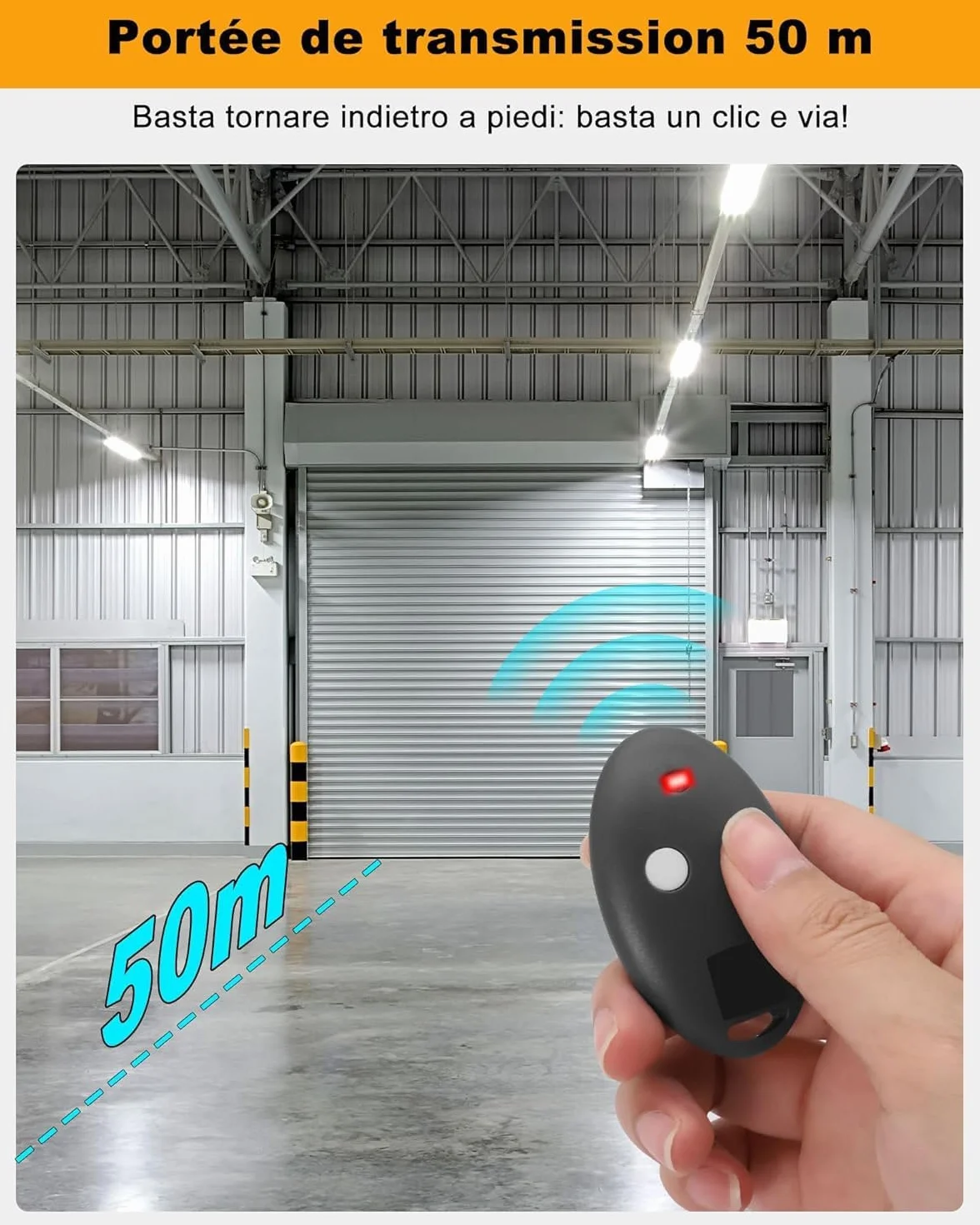 Telecomando Cancello Compatibile con BFT MITTO2 433,92MHz 2 Canali Rolling Code