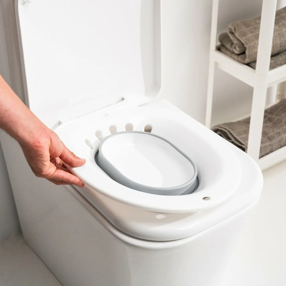 InnovaGoods Bidet Pieghevole Portatile per WC