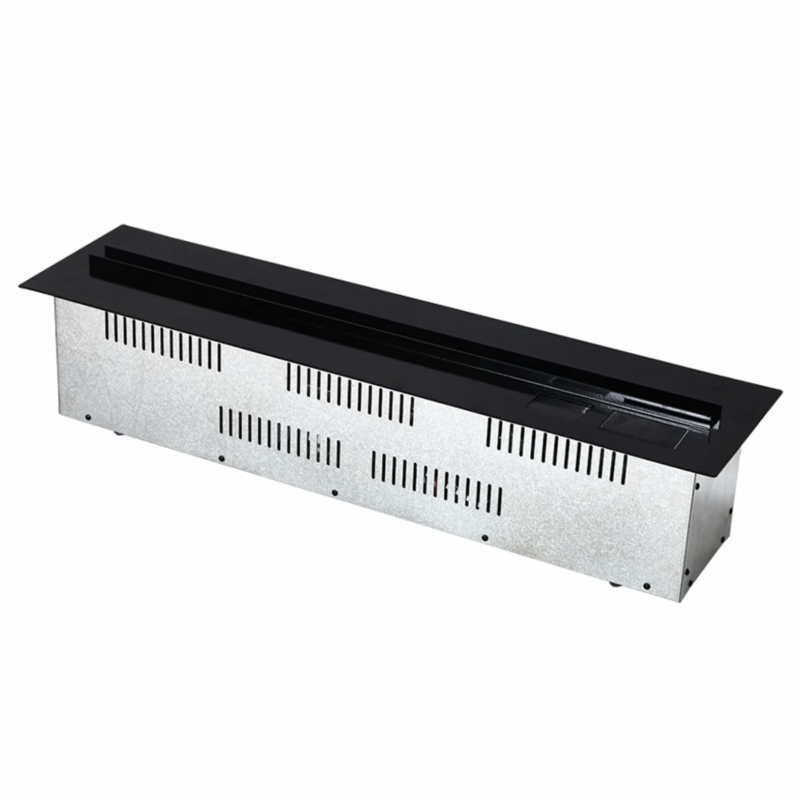 NEBE Caminetti Elettrici Simulazione 3D Fiamma del Camino Elettrico Decorazioni for la casa a Vapore con Temperatura costante Resistente GUIDATO E PCD Pannello Rivestito(850x215x210mm)