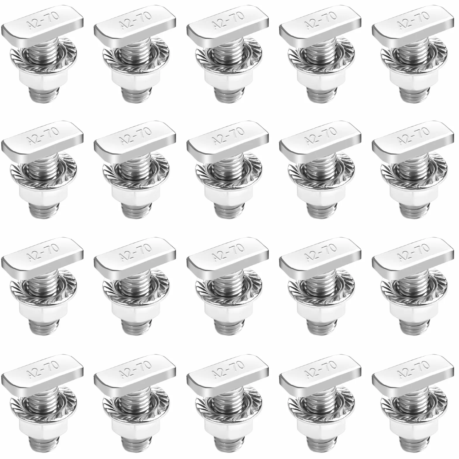Viti a Testa Martello M10 X 25 Acciaio Inox A2-70 per Fotovoltaico Serre