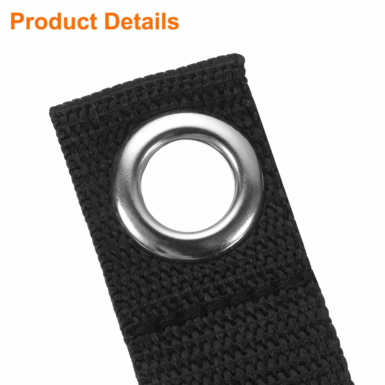 QUARKZMAN 184mm Prolunga Cavo Organizzatore Cinghie Supporto Garage Nero