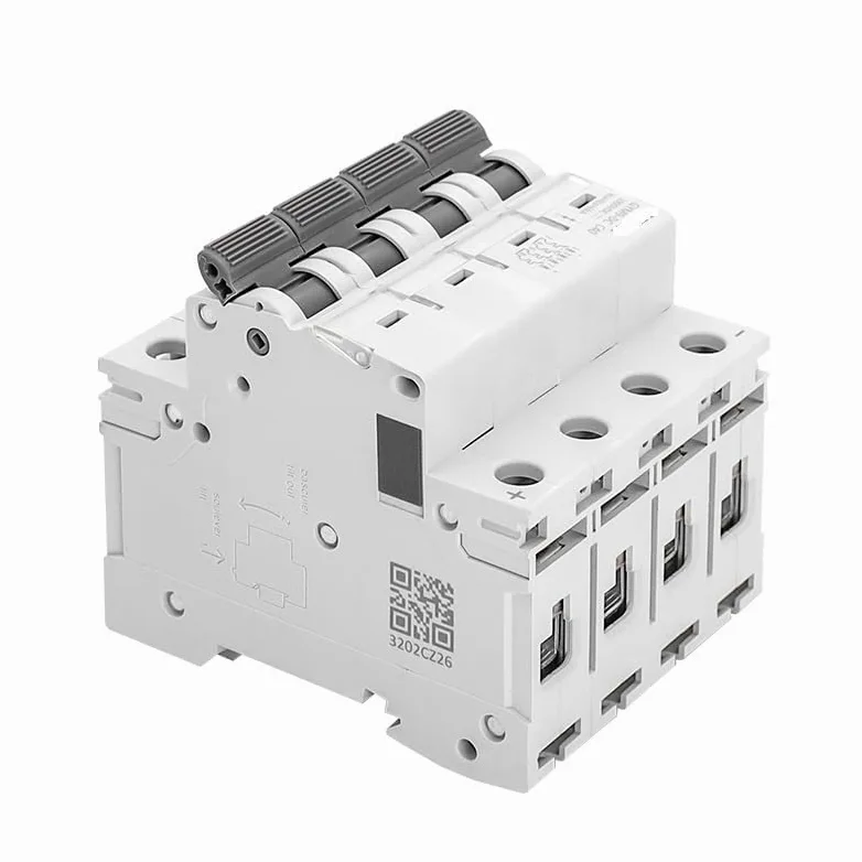 Interruttore magnetotermico, Mini interruttore automatico MCB DC 1000 V 6A 10A 16A 20A 25A 32A 40A 50A 63A 4 poli(10a)