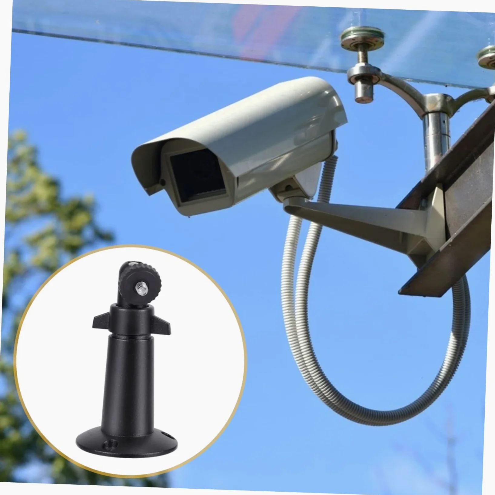 VILLCASE 3 Set Supporto Per Telecamera Supporto Da Parete Supporto Da Soffitto Supporto Per Telecamera Supporto Per Telecamera Supporto Per Telecamera Supporto Per Telecamera 2 pezzi * 3