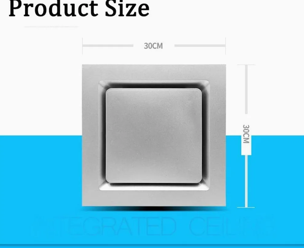 Ventola Estrazione Aria Industriale Extractor Ventilazione Ventola di Scarico del Bagno for ventilatori di estrattore Montato a soffitto Ventilatore for la Ventilazione della Ventilazione tranquilla,