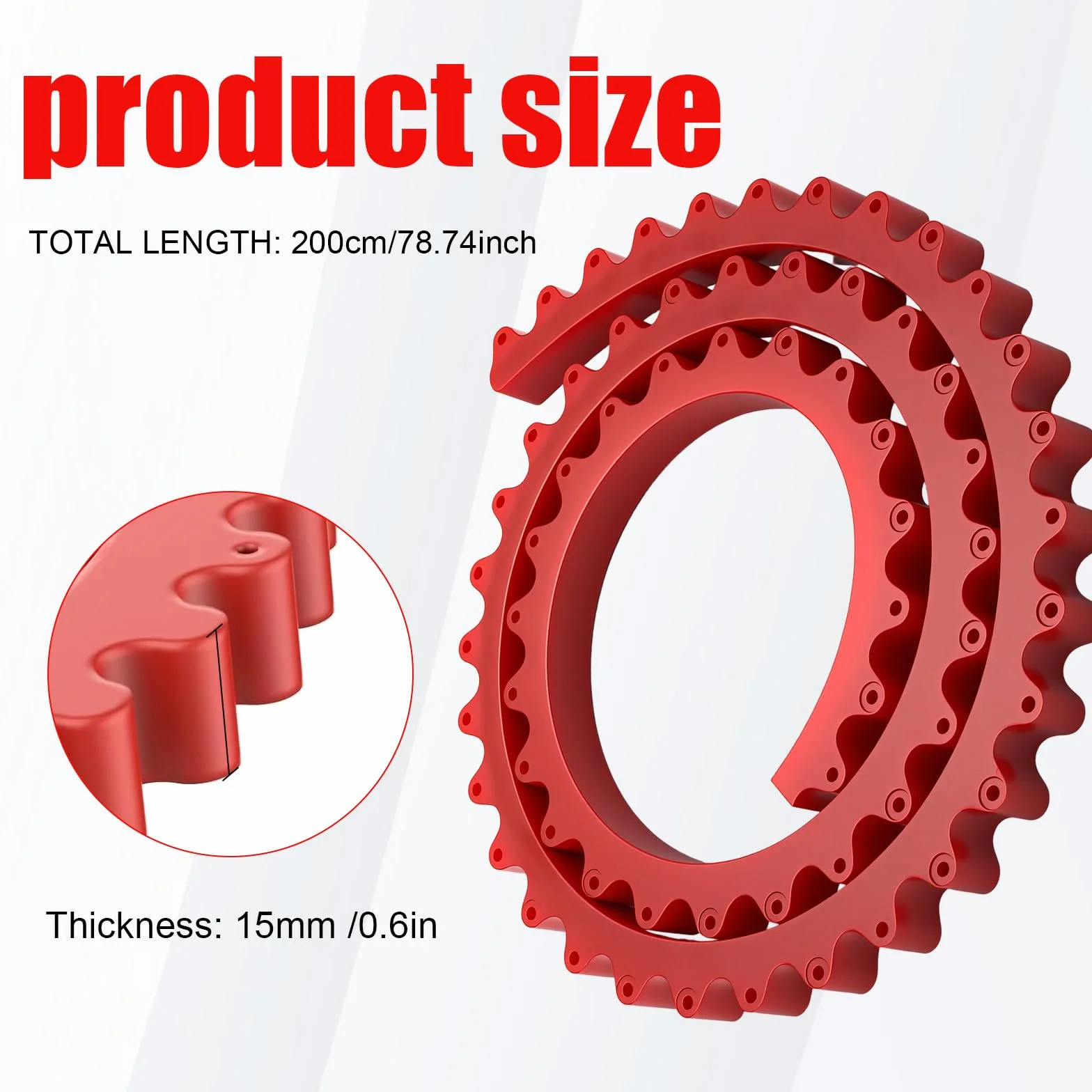Sagoma per Fresatura Curva 2 m, Righello Curvo Flessibile per Lavorazione Legno