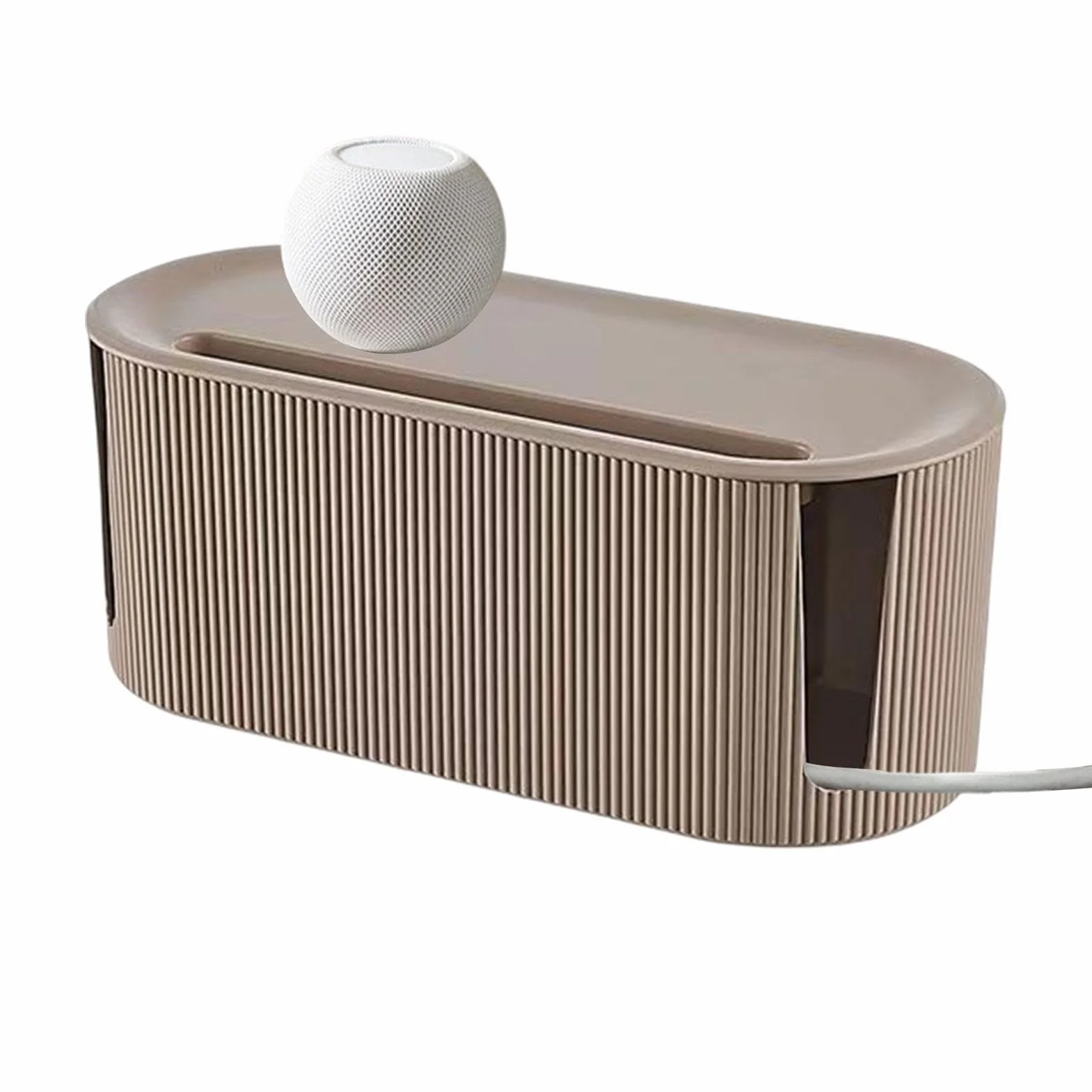 Scatola Portacavi Antipolvere Organizzatore Prese Portatile Contenitore Porta Cavo Caricabatterie