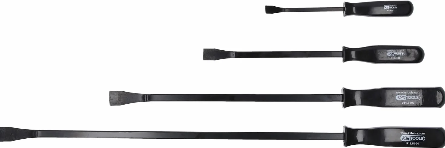 KS Tools 911.8100 Serie di Leve da Meccanico, 4 Pezzi
