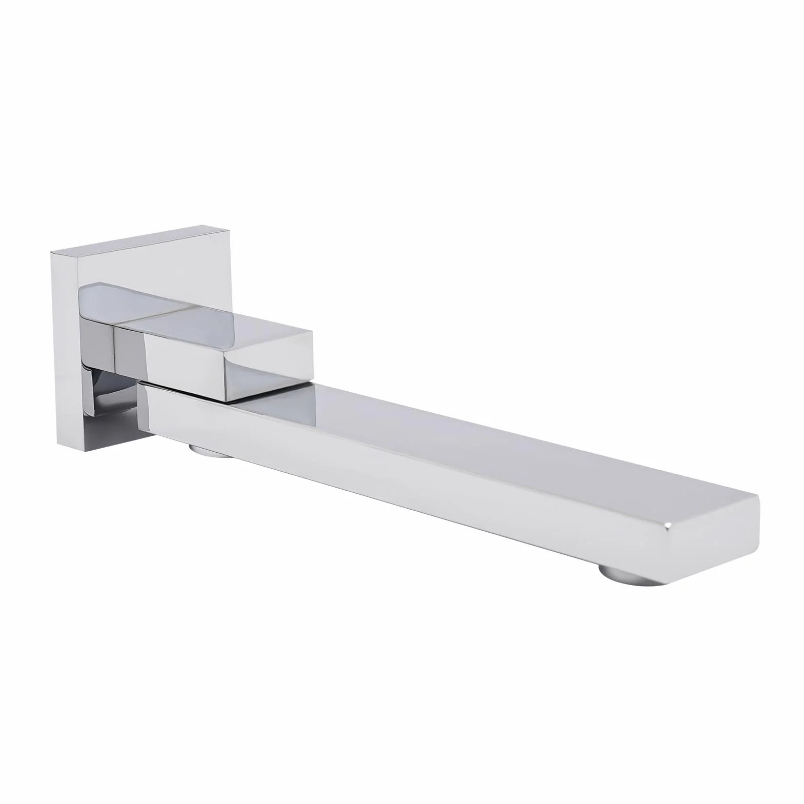 Boccetta per vasca da bagno da 1/2 pollici, cromato, girevole a 180°, con spruzzatore a nido d'ape, antiruggine, per cucina, bagno, lavanderia, ristorante