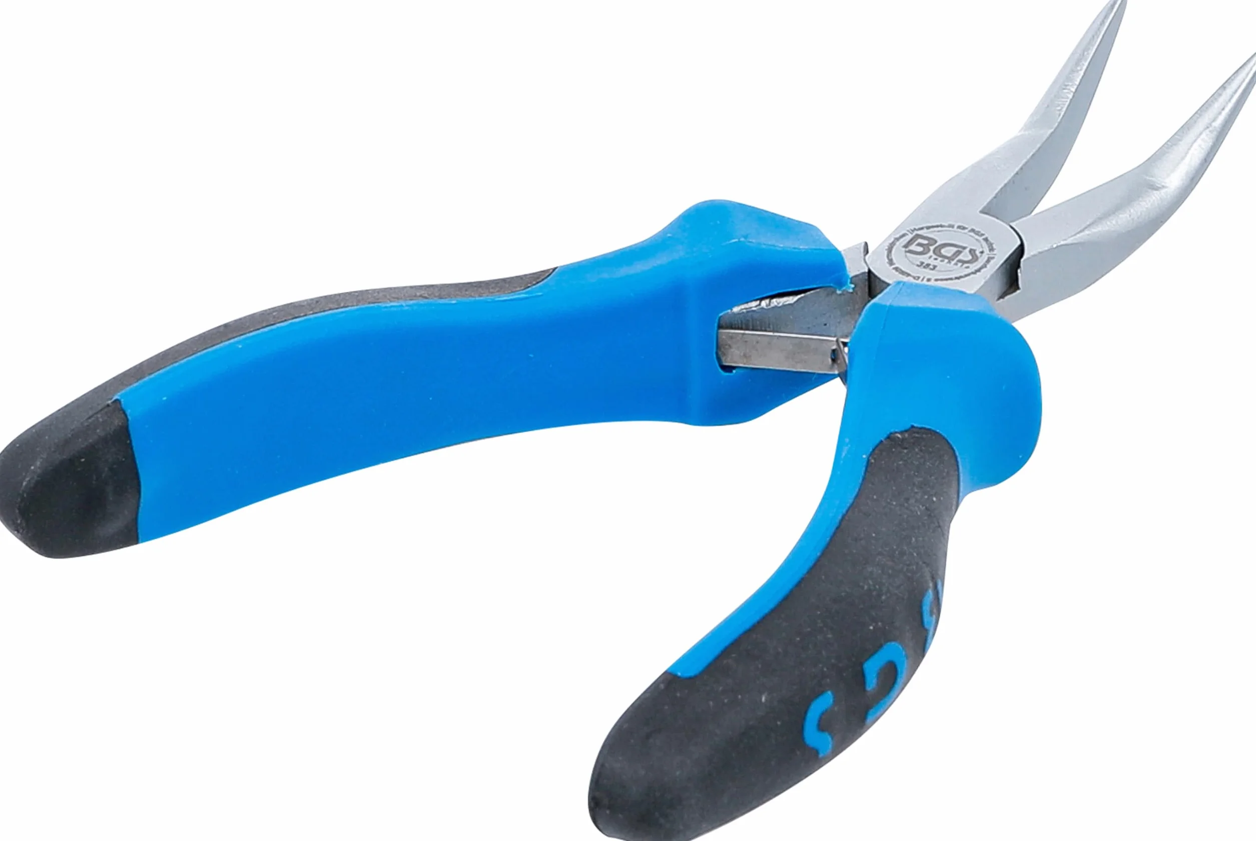 BGS 383 Pinza di precisione curva 138 mm
