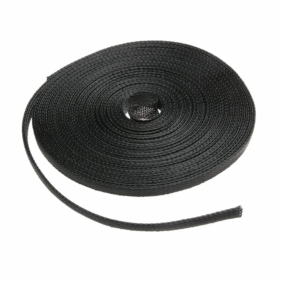 ETOPARS 4mm Filo per Guaina Intrecciata PET Guaina Cavi Espandibile Gestione Cavo Ordinato Protezione Manicotto 10 Metri