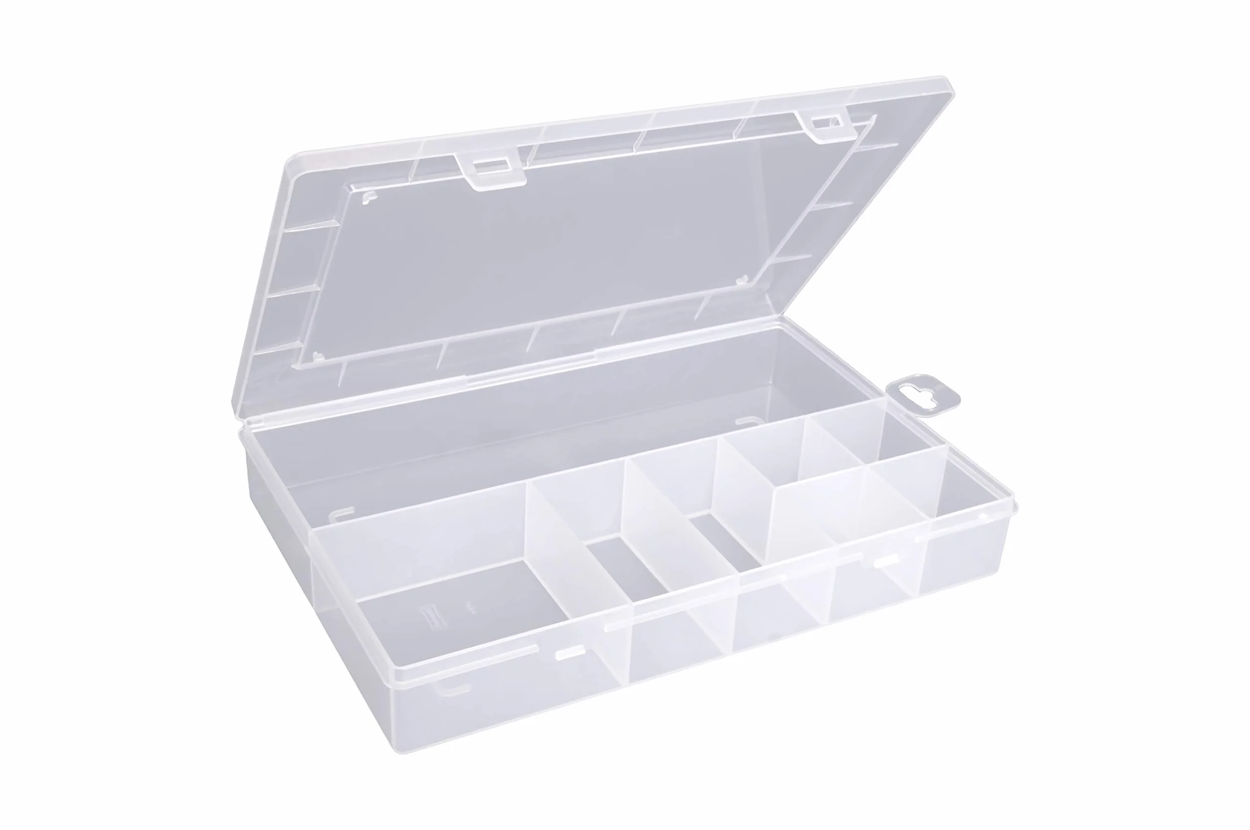 hünersdorff PP-Eco Classic scatola di assortimento 8 scomparti 23,3 x 33,9 x 5,8 cm trasparente