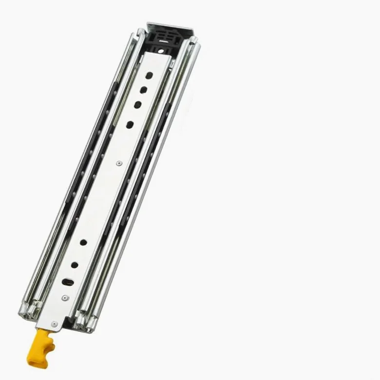 1 paio di guide for cassetti for carichi pesanti con serratura - Guide for cassetti in acciaio ad estrazione totale da 12 a 60 pollici for uso industriale(1200mm)