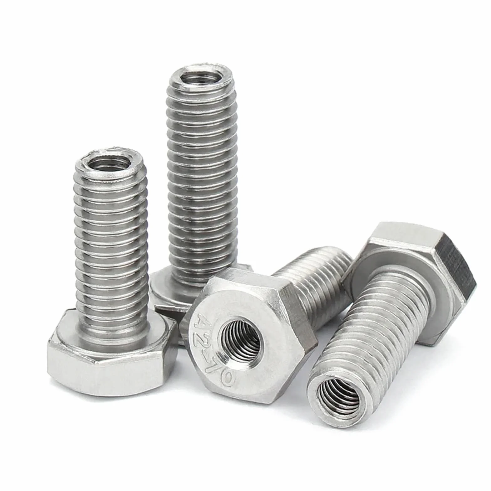 Bulloni esagonali esterni in acciaio inossidabile 304 filettatura interna ed esterna M6-M20 (M12X30XM8)