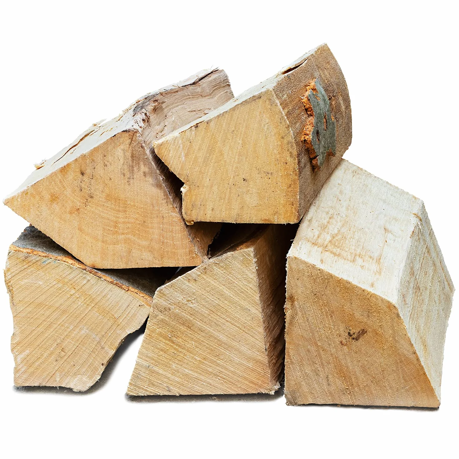 Legna da ardere di faggio, con corteccia, 90 kg di legno di faggio, per forno, camino, stufa, braciere, braciere, grill, tronchi da 25 cm, essiccato
