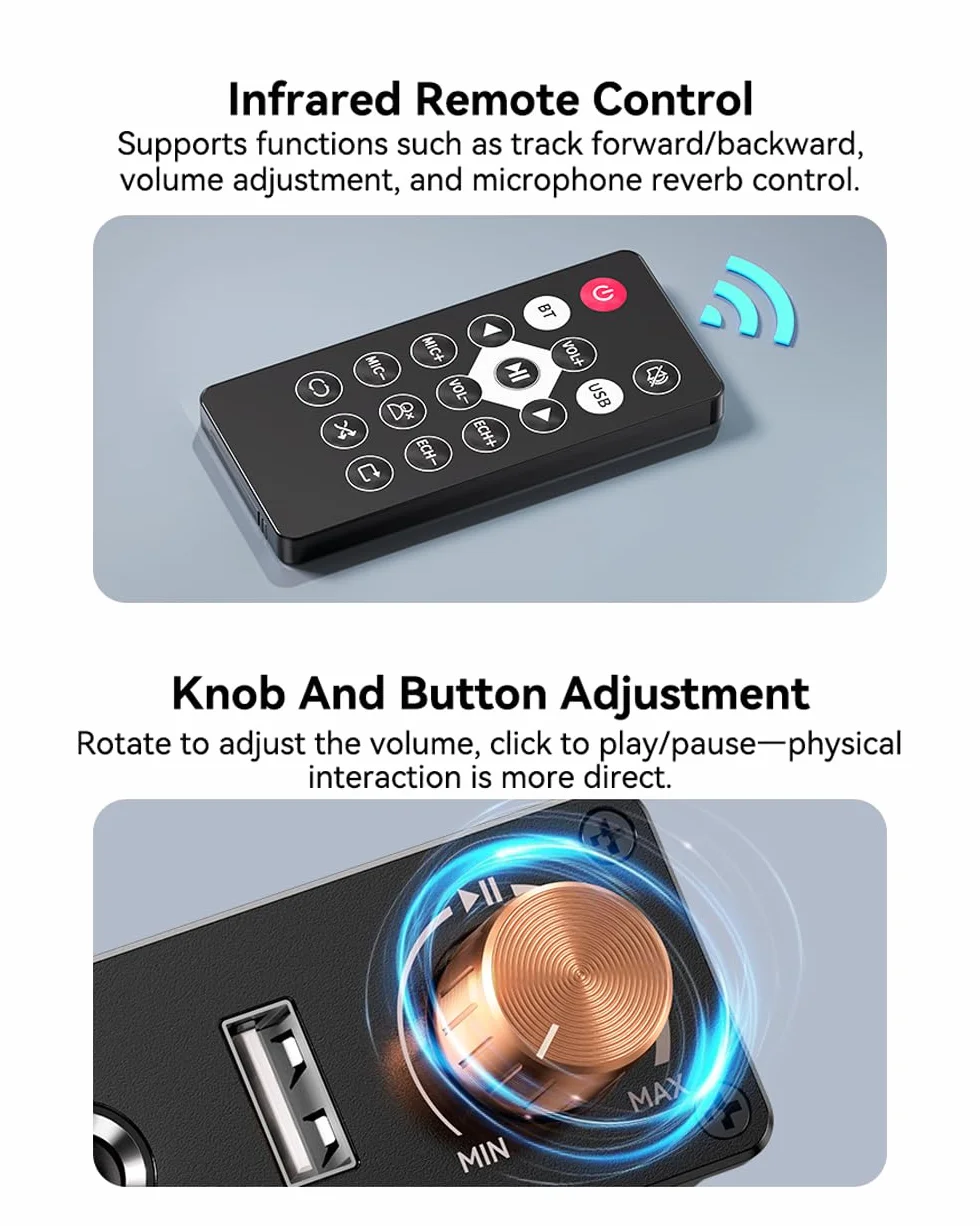 Ricevitore Bluetooth 6.0, adattatore audio wireless ad alta risoluzione con bassa latenza che supporta chiavette USB, jack da 3,5 mm, chiamate, per vecchi stereo/altoparlanti cablati