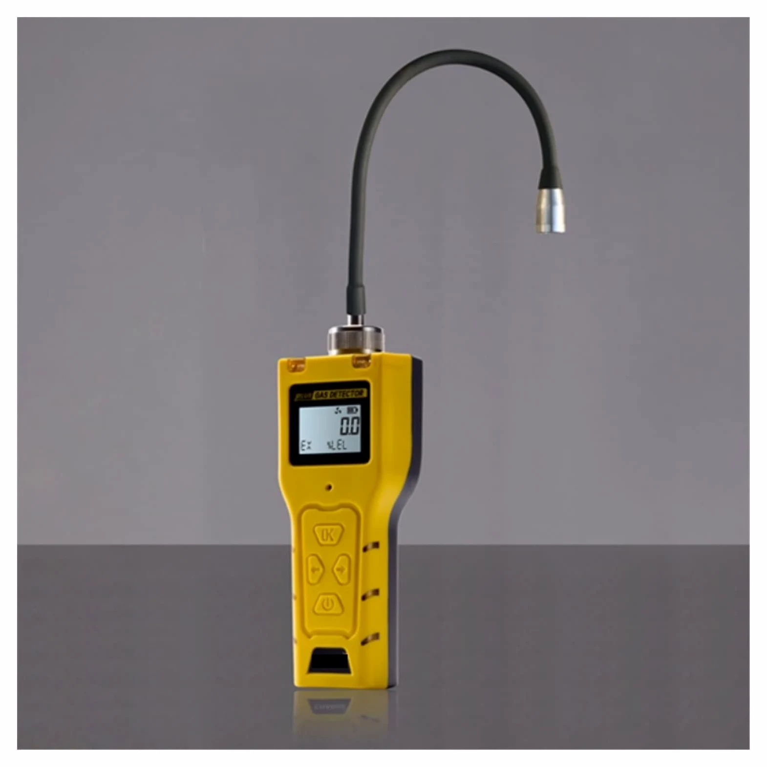 Rilevatore Gas, Misuratore di perdite tenuto in mano del rivelatore portatile del gas dell'azoto N2 for il pompaggio/diffusione attivi Temperatura Umidità/PPM, mg/m3,%VOL, mg/L per Lavoro, Casa