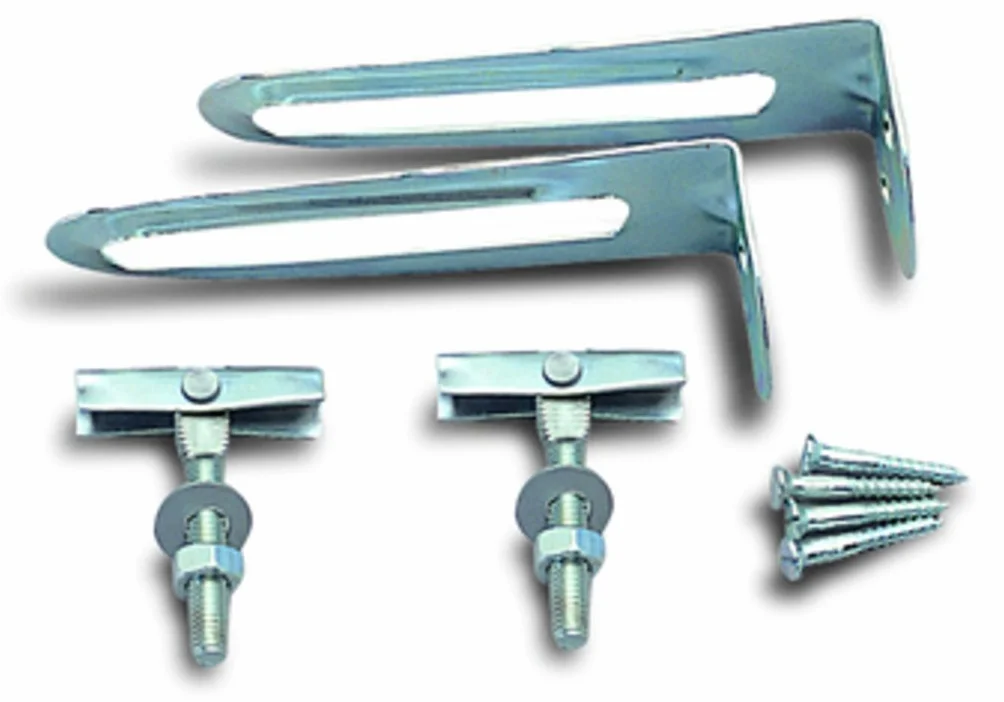 Anzapack 802041J Set di staffe per fissaggio del lavabo