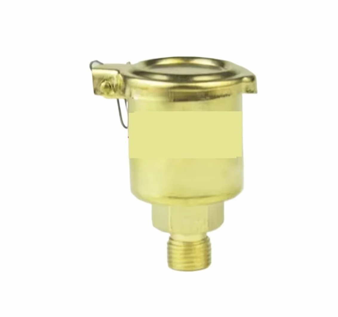 Tappo a Molla in Ottone Oliatore Tazza di Grasso Filettatura Maschio M6 M8 M10 M14 1/8" 1/4" BSP 5pcs