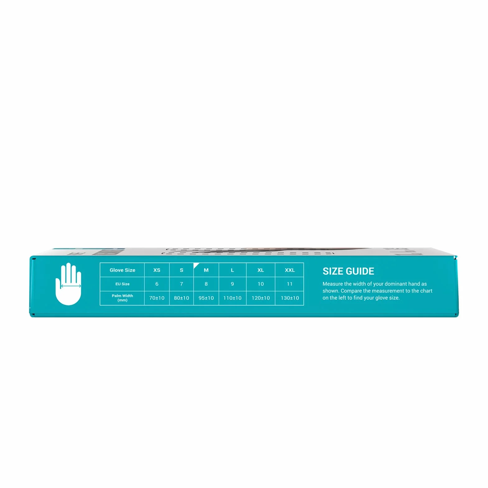 EUROPAPA® 100 Guanti Monouso In Nitrile Senza Lattice Sterili M Nero