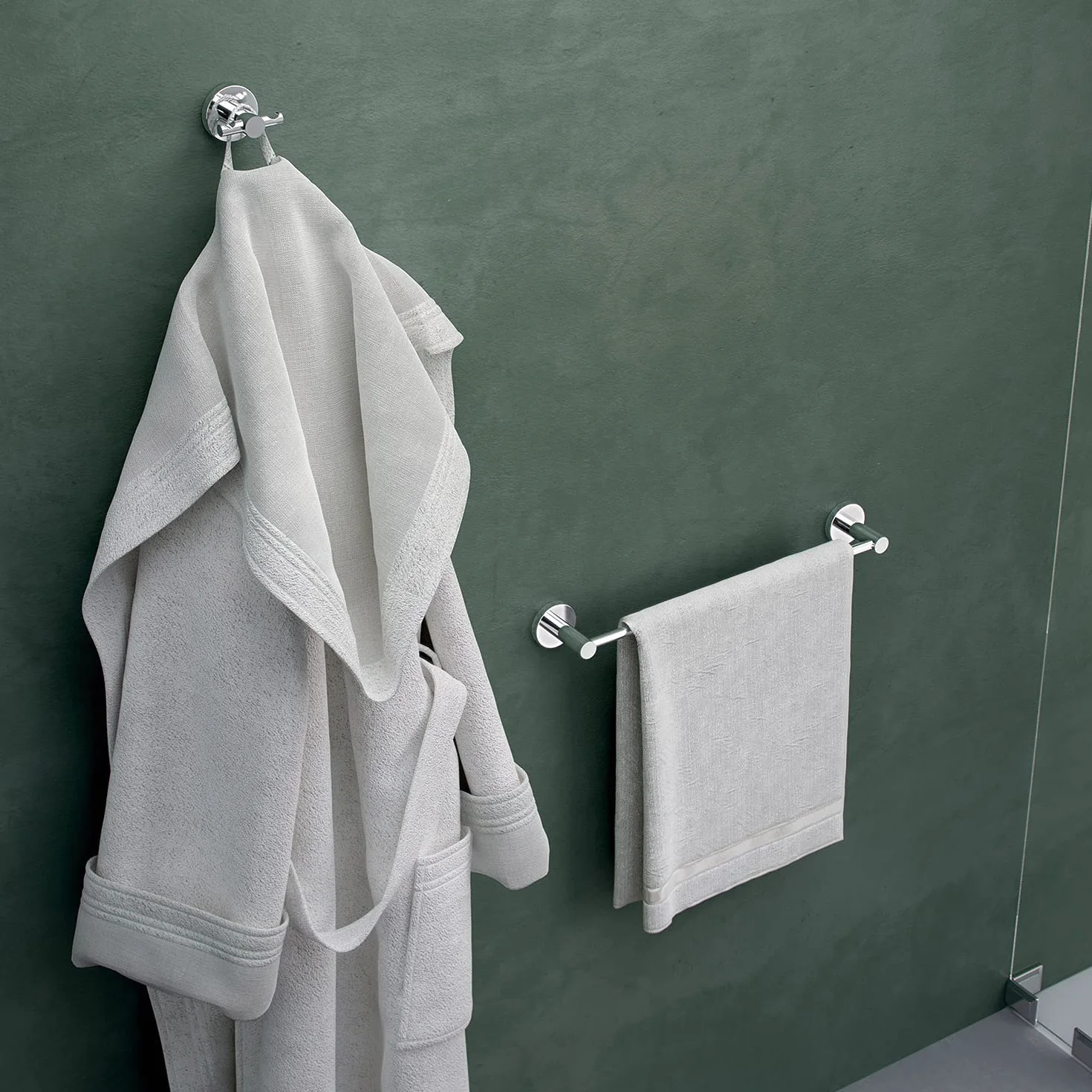 Gedy Portasalvietta 45 cm cromato Felce