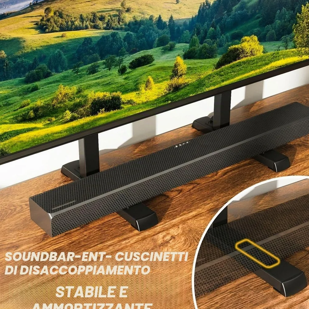 TVON Supporto TV da Tavolo con Piedini TV Regolabili in Altezza, Base Supporto TV con Gestione dei Cavi per TV da 37 a 86 Pollici, Piedini in Acciaio Regge fino a 68 KG, VESA Max 800x600mm