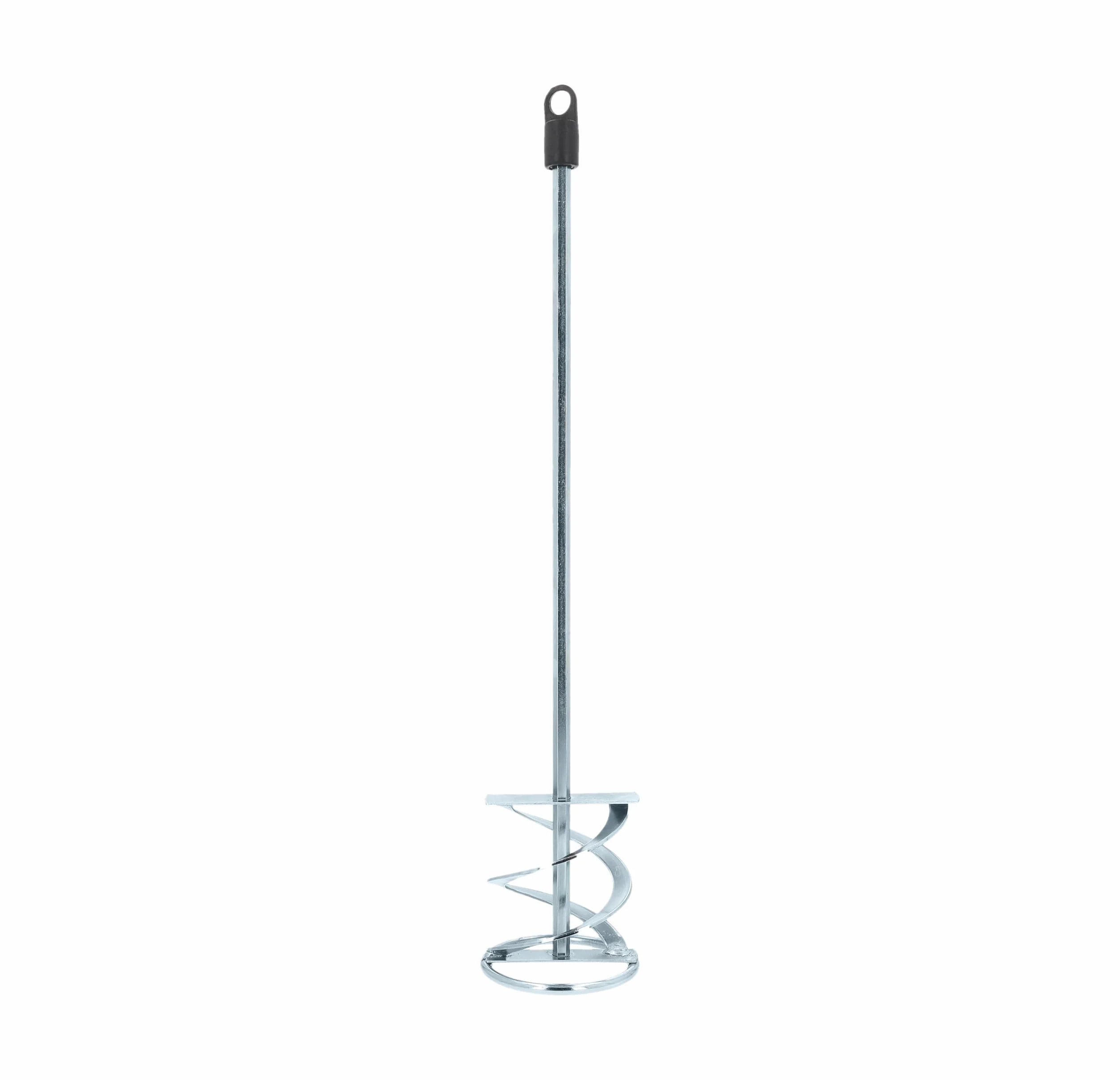 Frusta Miscelatrice da Cantiere 80 x 400 mm – Pala Impastatore Edile per Vernici e Malte con Gambo HEX 8 mm in Acciaio Zincato