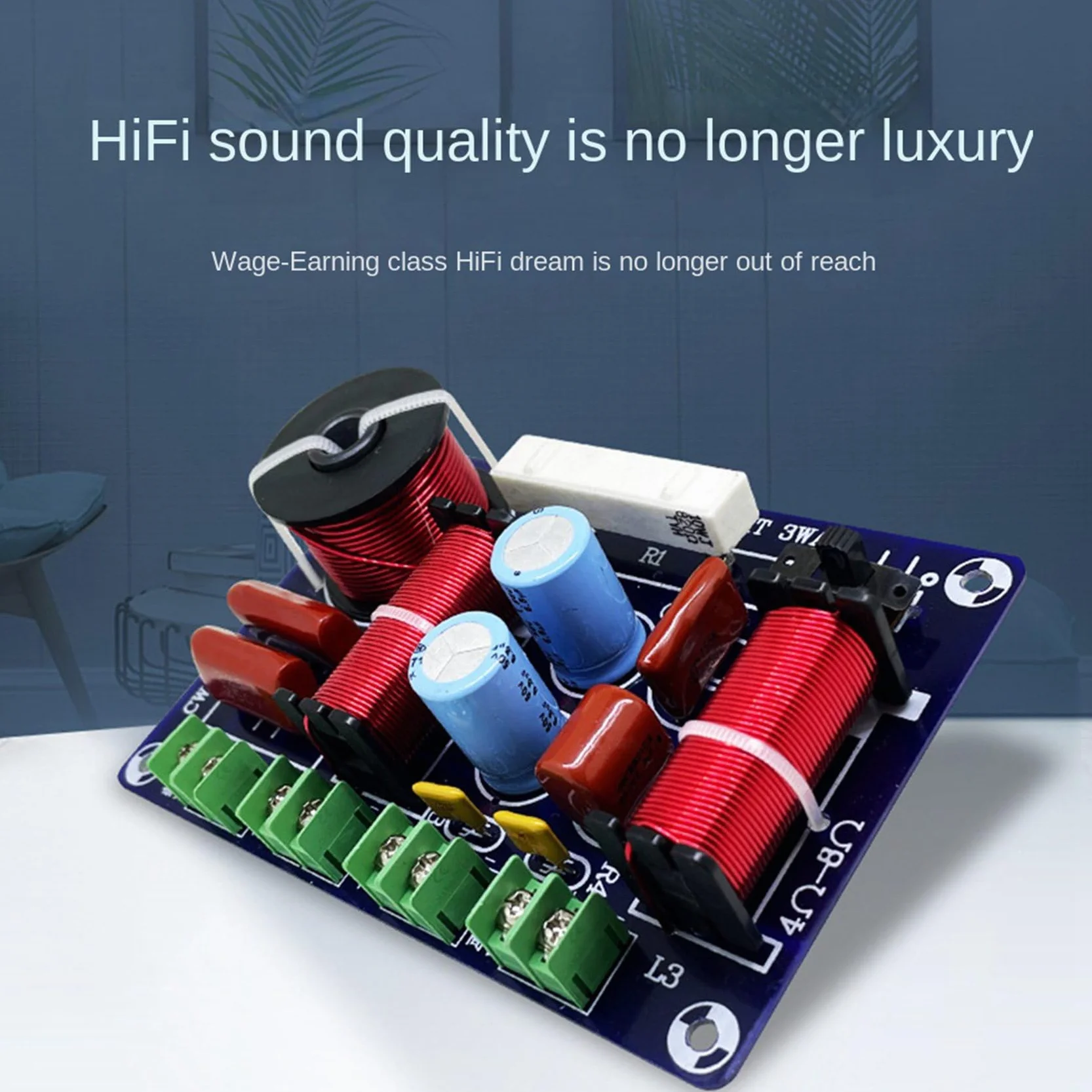 2 diffusori HiFi a 3 vie, splitter di frequenza HiFi crossover, filtro fai da te, Ktv Stage Car Audio Woofer