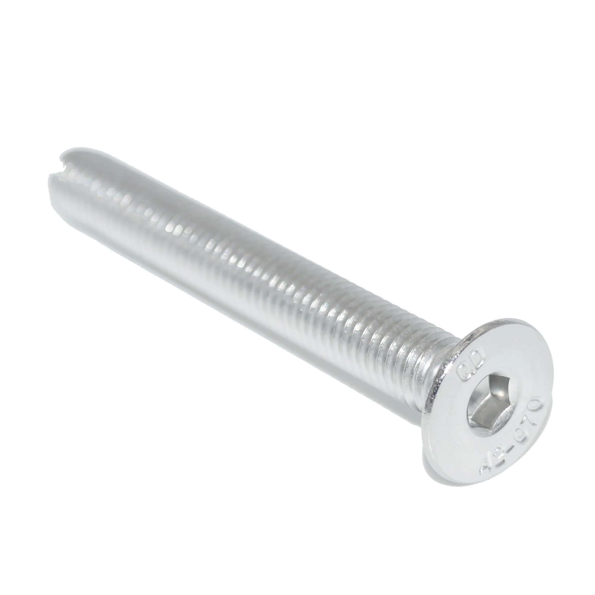Viti a testa svasata con esagono incassato M2 x 5 ISO 10642 A2 acciaio inox 6 pezzi