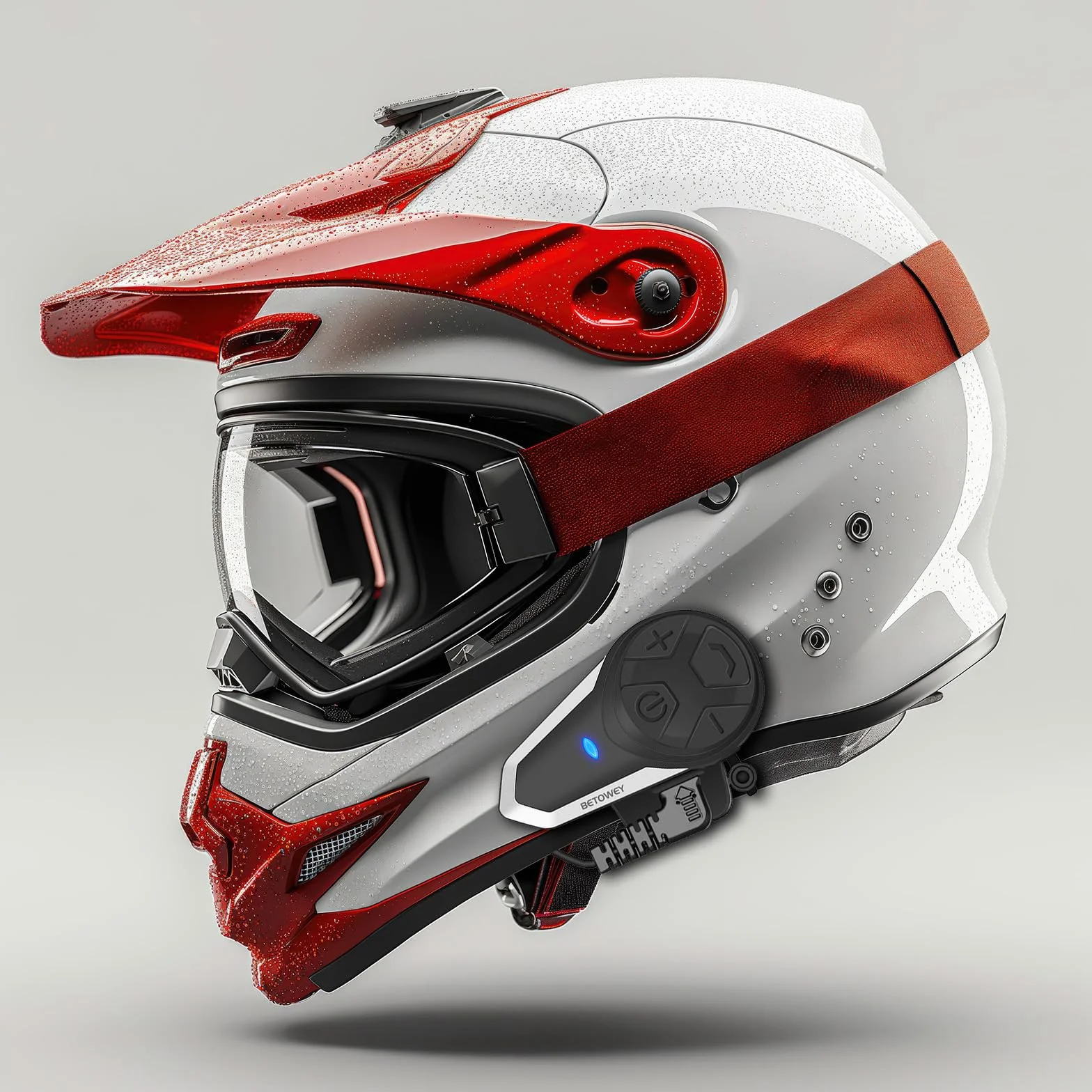Interfono Moto Bluetooth Coppia BT-S3 Interphone con Auricolari Bluetooth per Casco Moto