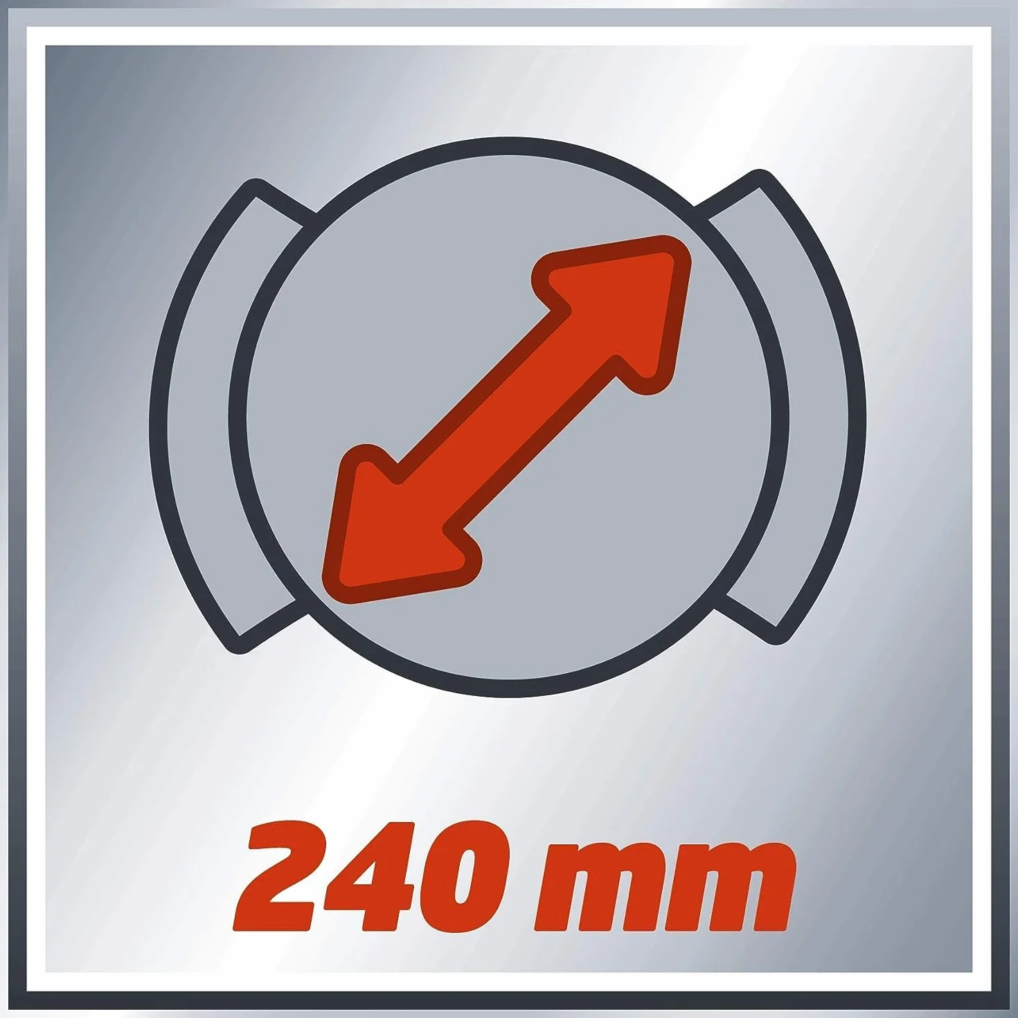 Einhell CC-PO 90 Lucidatrice per Auto 90W 3700 Rpm 240mm Rosso
