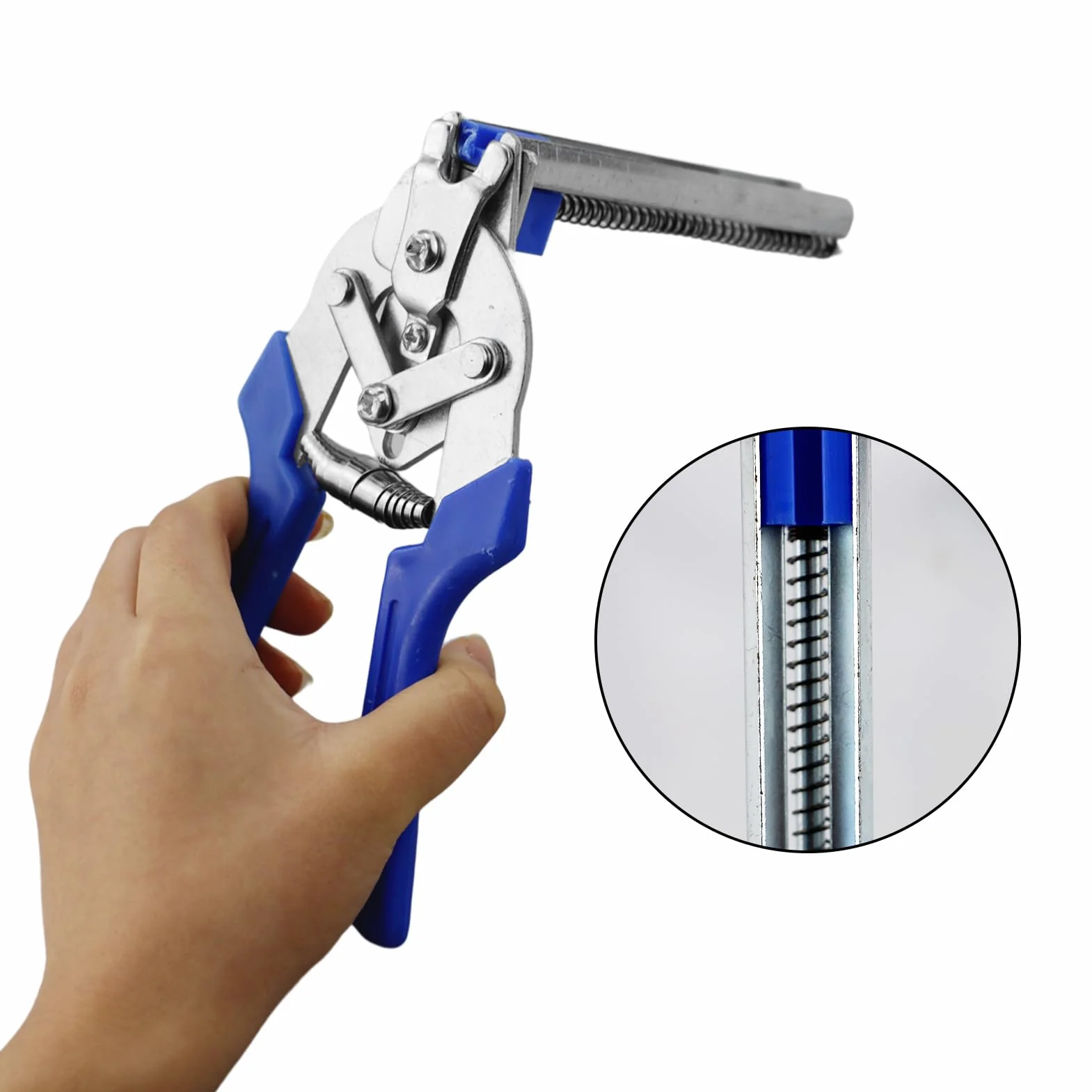 Pinza per anelli di maiale, pinza per recinzione rapida 600 clip M, strumenti manuali per gabbie animali