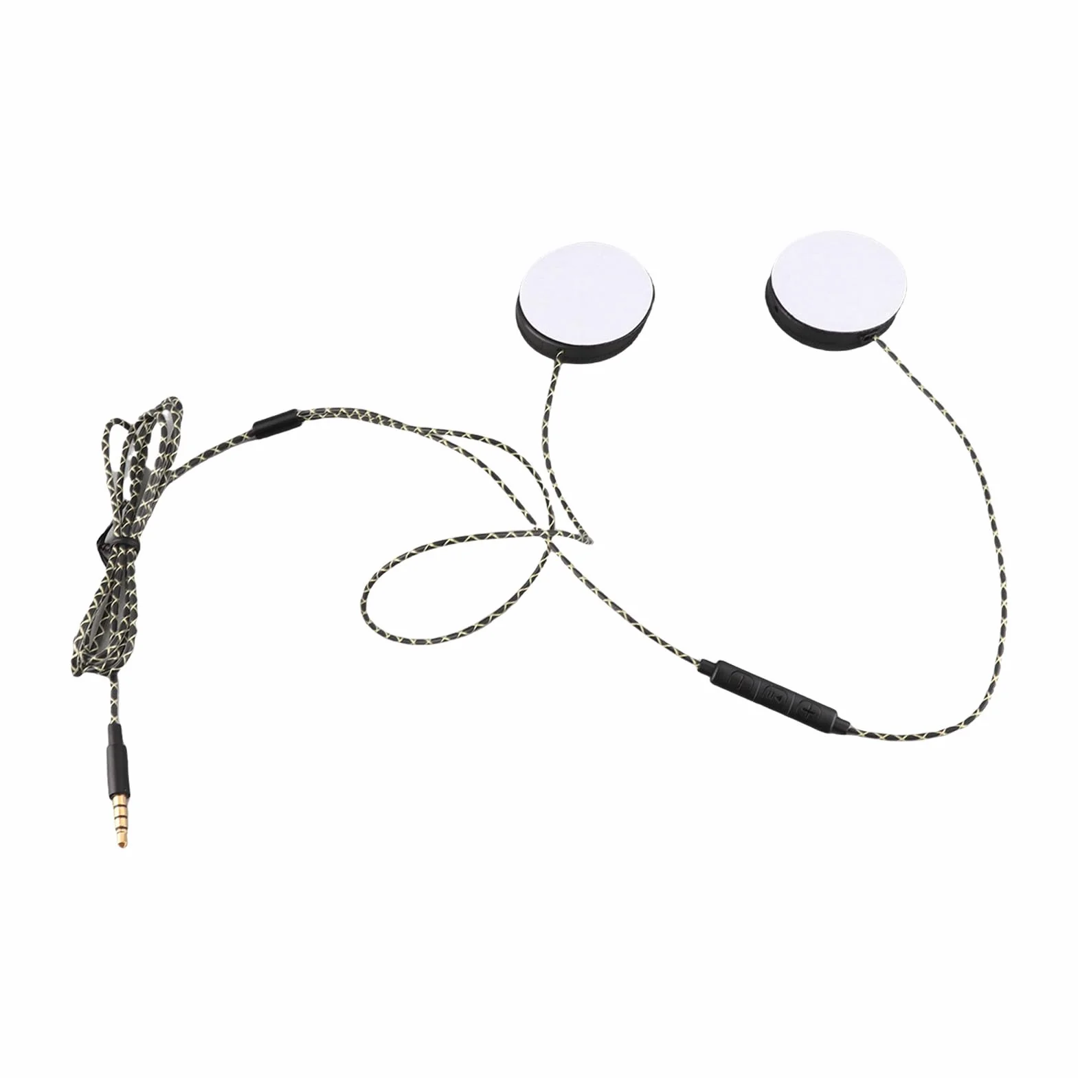 KIMISS Cuffie per motociclette 3,5 mm, cuffie per cuffie casco per motociclette con qualità del suono eccezionale, funzione di chiamata a mani libere, comodo indossare