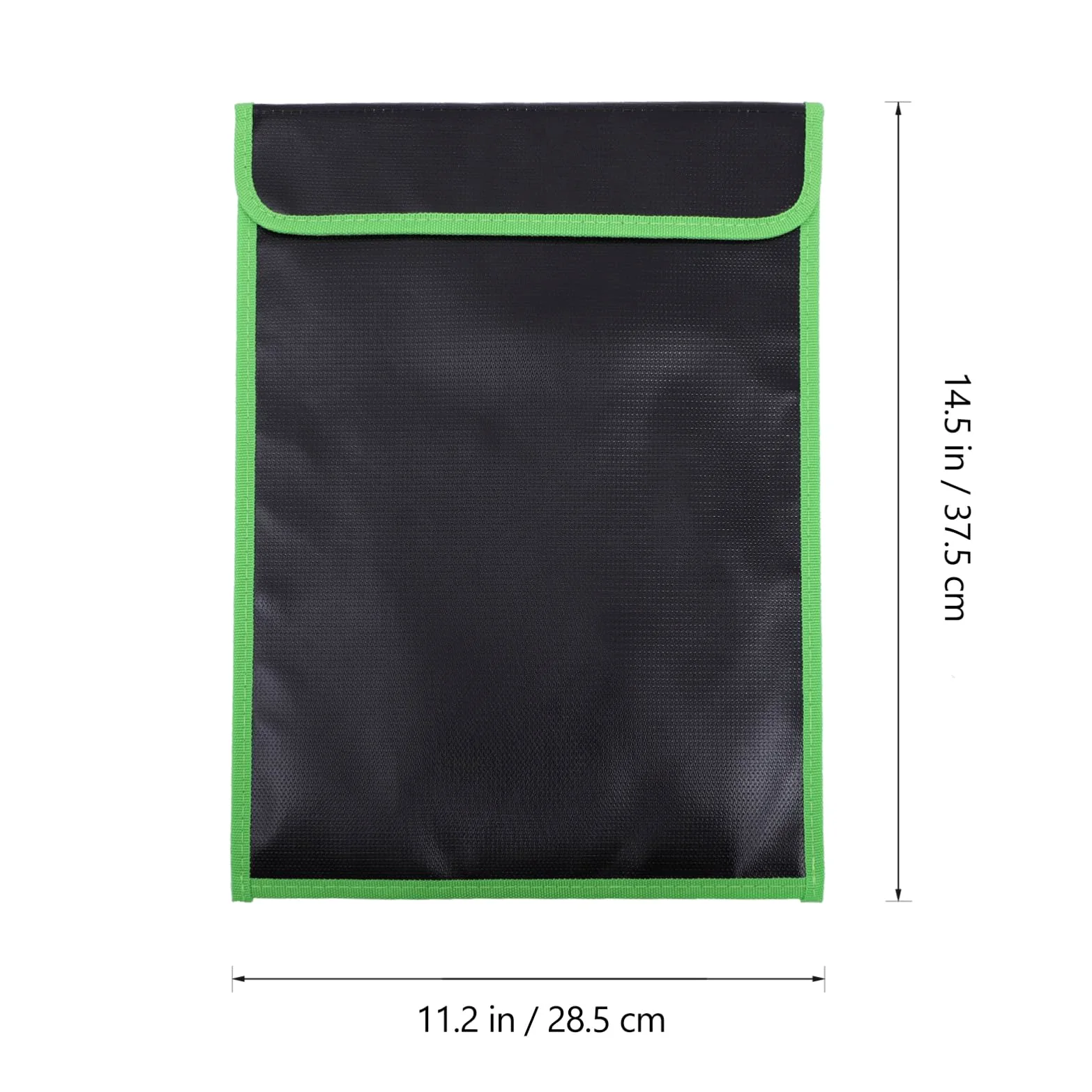 Abaodam Borsa Porta Ignifuga in Fibra di Vetro Rivestimento in Silicone per Ufficio e Casa, Protezione Contro