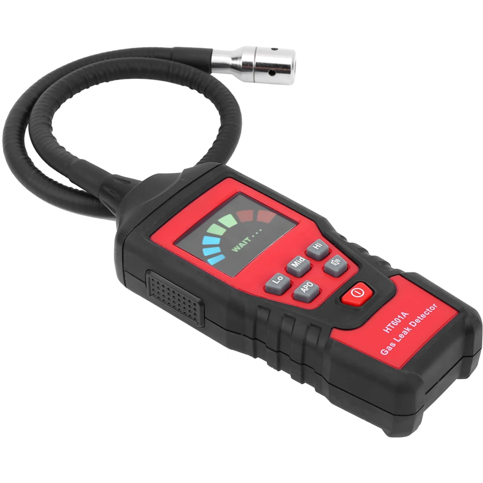 Marhynchus HT601A Rilevatore di Gas Rilevatore di Gas Combustibile Portatile con Display a LED Sonda Flessibile da 40 Cm Reset Automatico Allarme Sonoro e Visivo per Cucina Domestica Bagno Grill House
