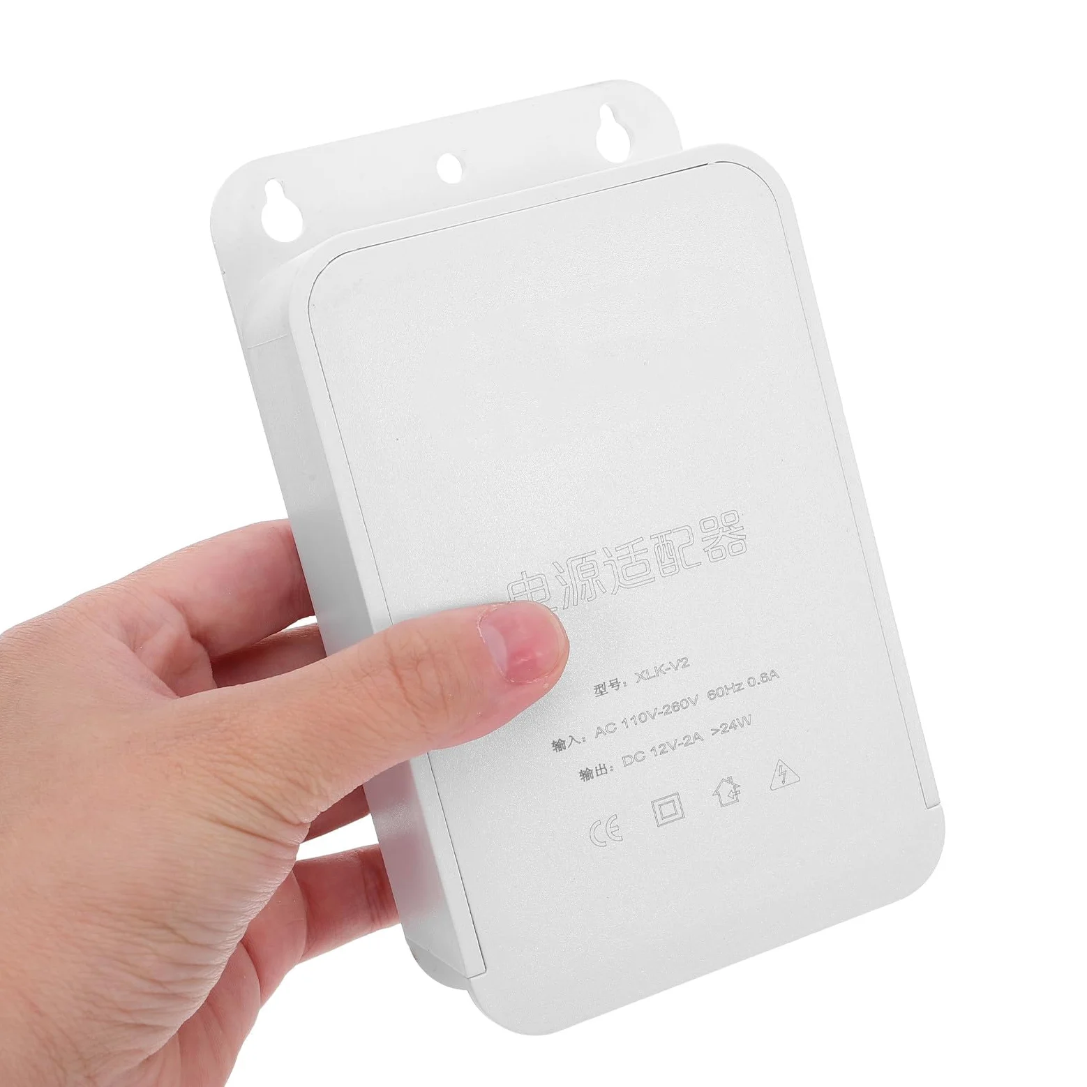Healeved Scatola di Giunzione Elettrica Design in Plastica Bianca Gestione Integrata Dell'alimentazione per Telecamere di Sicurezza per Installazioni Esterne