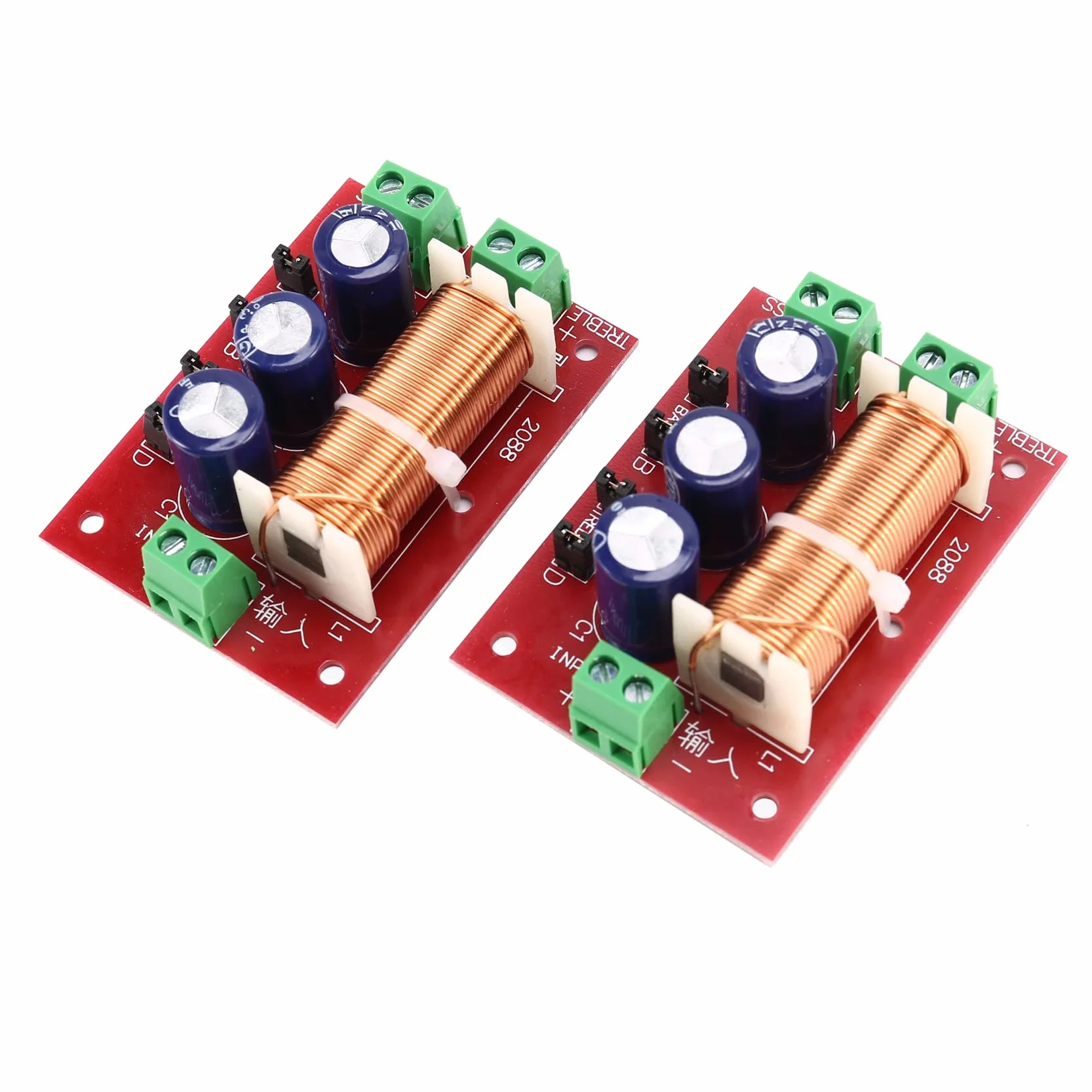 YLY-2088 Divisore di Frequenza Audio 400W Filtri Crossover Regolabili Un 2 Vie Full Range Divisore di Frequenza dei Acuti