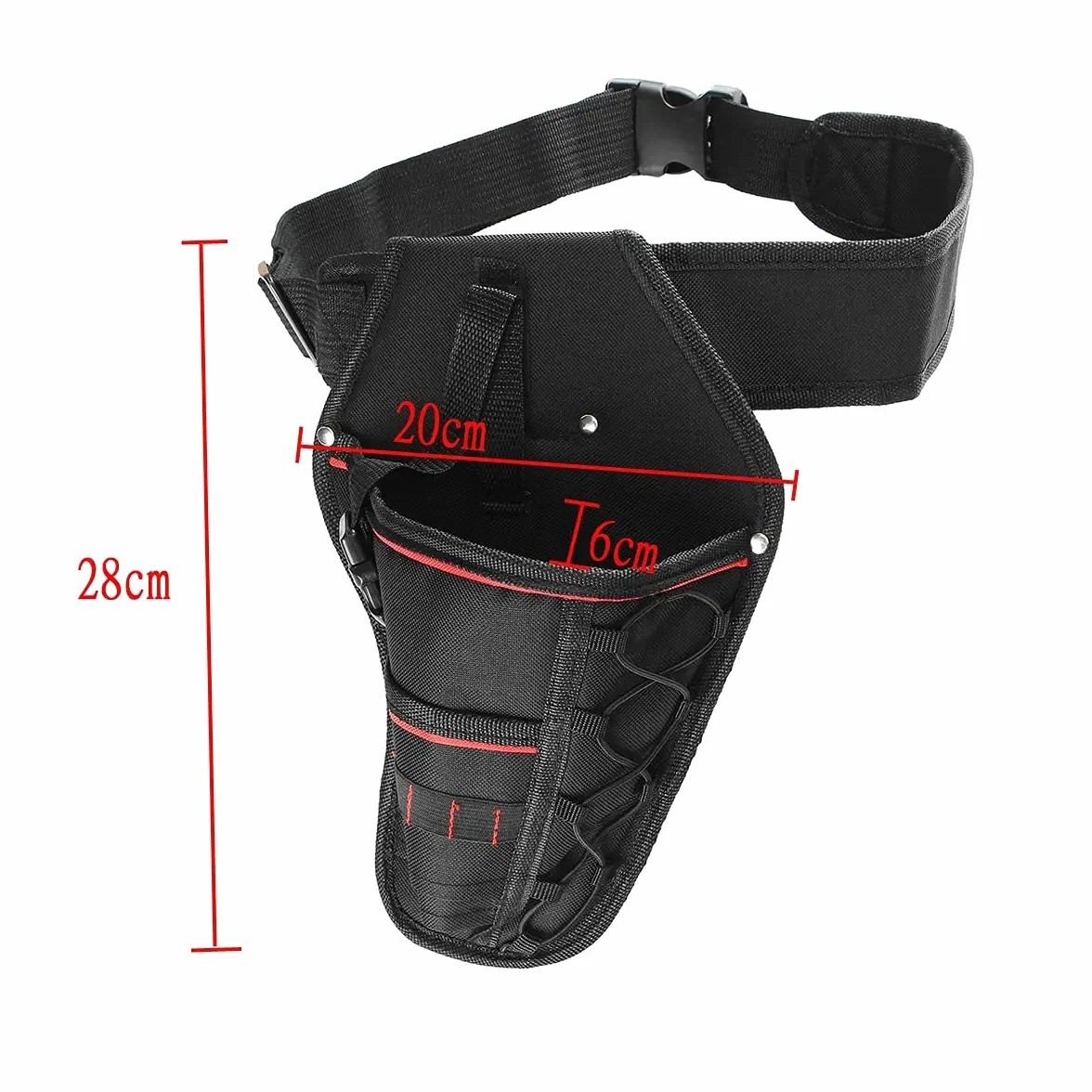 MASUNN Cordless Elettronico Trapano Fondina Strumento Cintura Borsa Regolabile Cinghia Di Stoccaggio