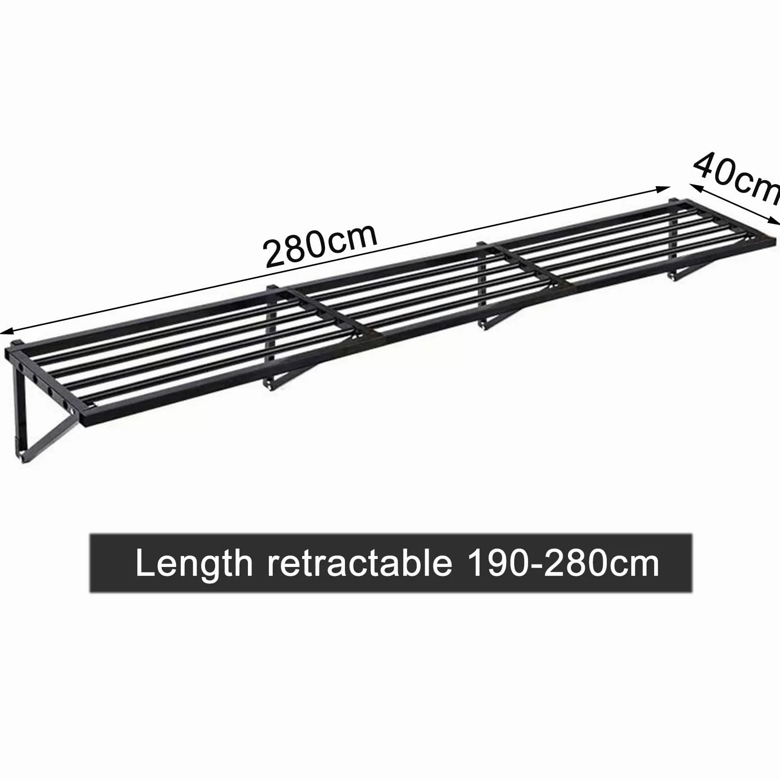 Scaffali da parete, resistenti mensole galleggianti per garage, cucina, magazzino, cantina, palestra