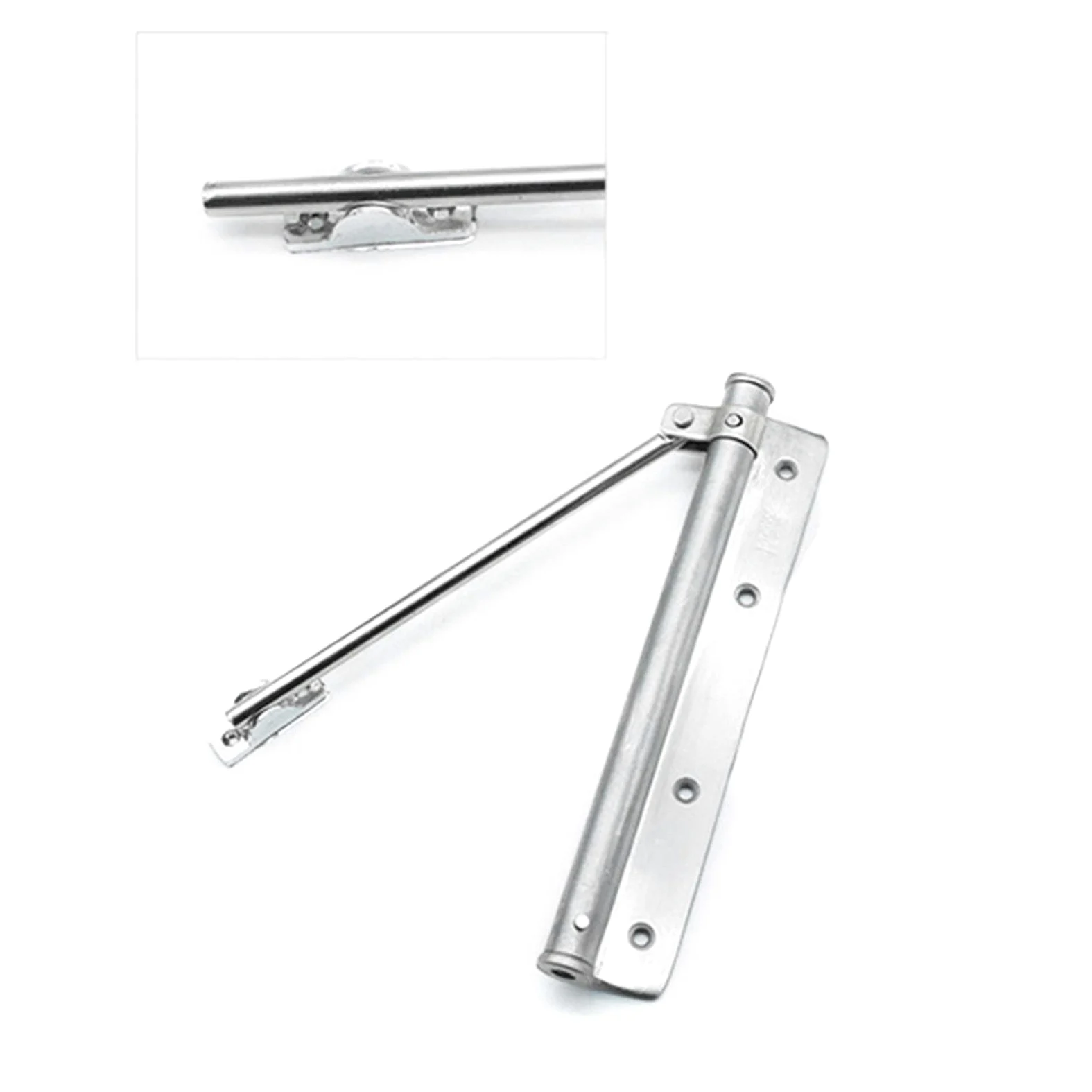 chiudiporta automatico. Chiudiporta automatico con cerniera a chiusura automatica Buffer durevole Negozio for l'home office Chiudiporta con chiusura automatica a molla singola