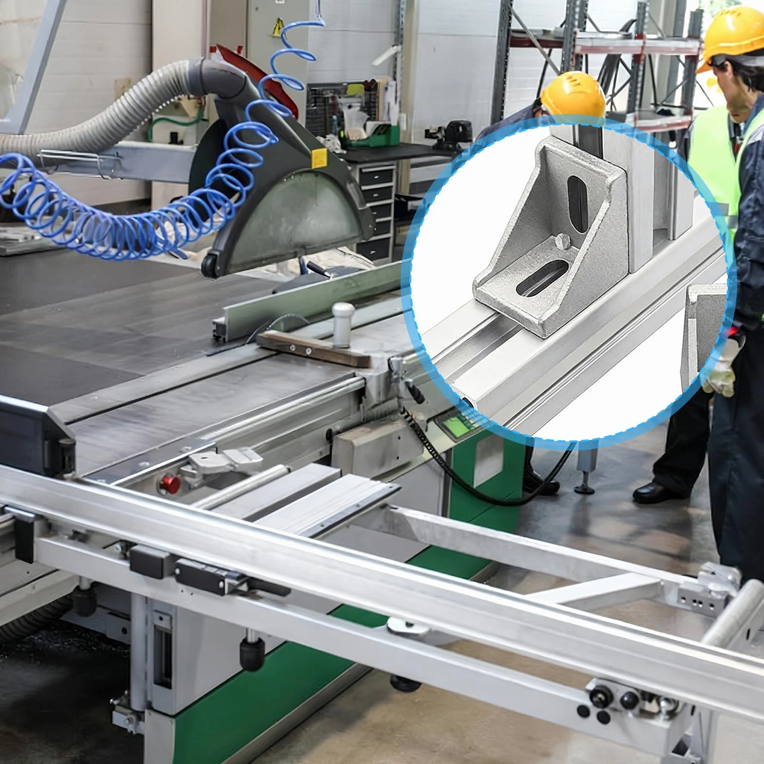Foonary 24 angoli in alluminio pressofuso 40x40 per profilo CNC