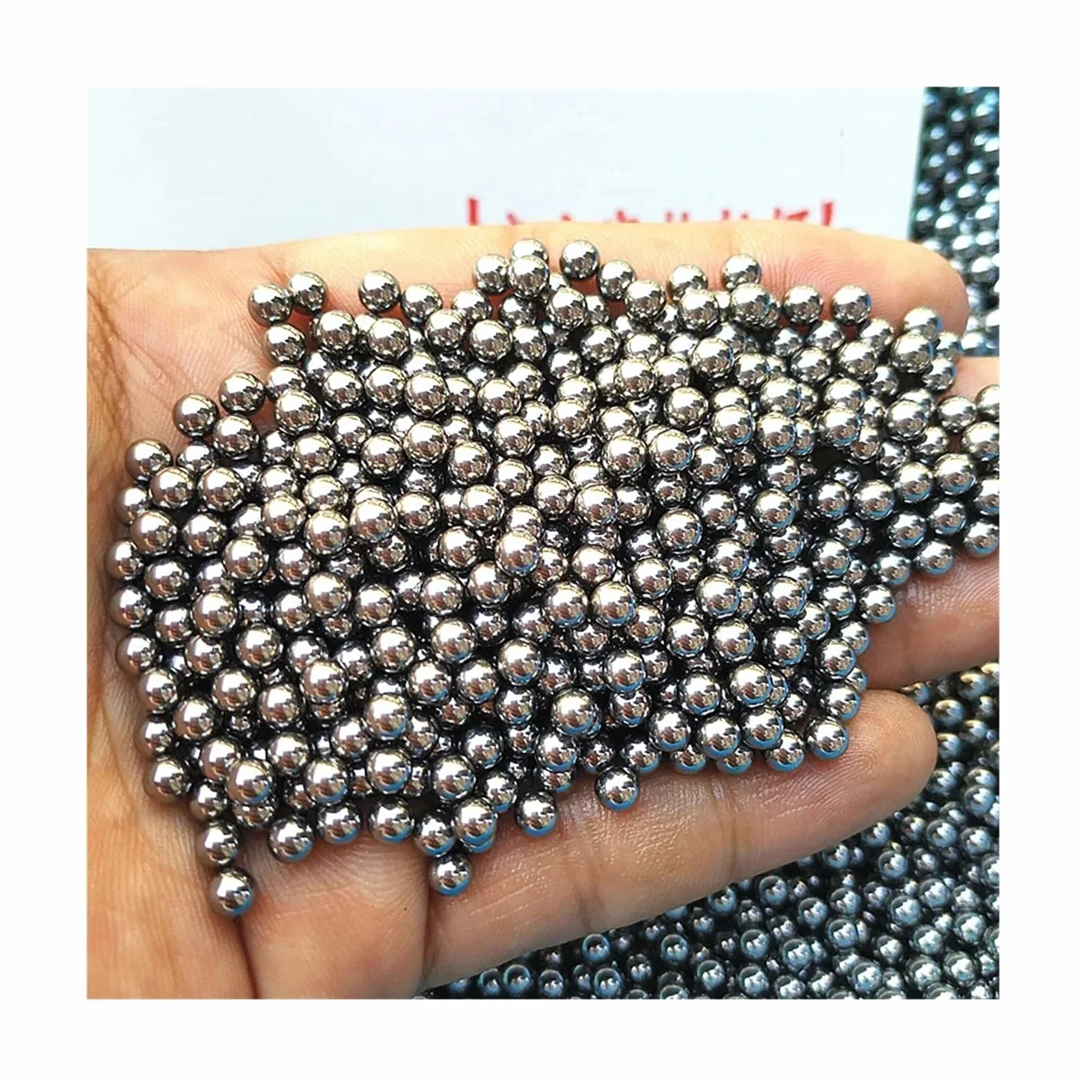 Sfera di alluminio liscia e solida di precisione 4.763mm - 1000pcs