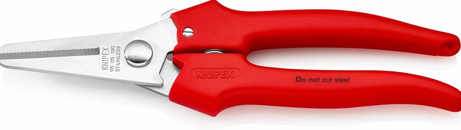 KNIPEX Cesoia combinata rivestiti in resina termoplastica 190 mm, 95 05 190