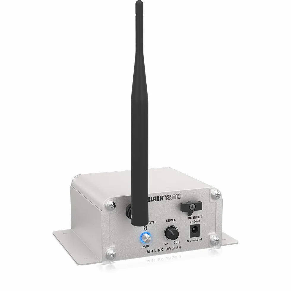 Klark Teknik AIR LINK DW 20BR Ricevitore stereo wireless Bluetooth per trasmissioni audio stereo ad alte prestazioni