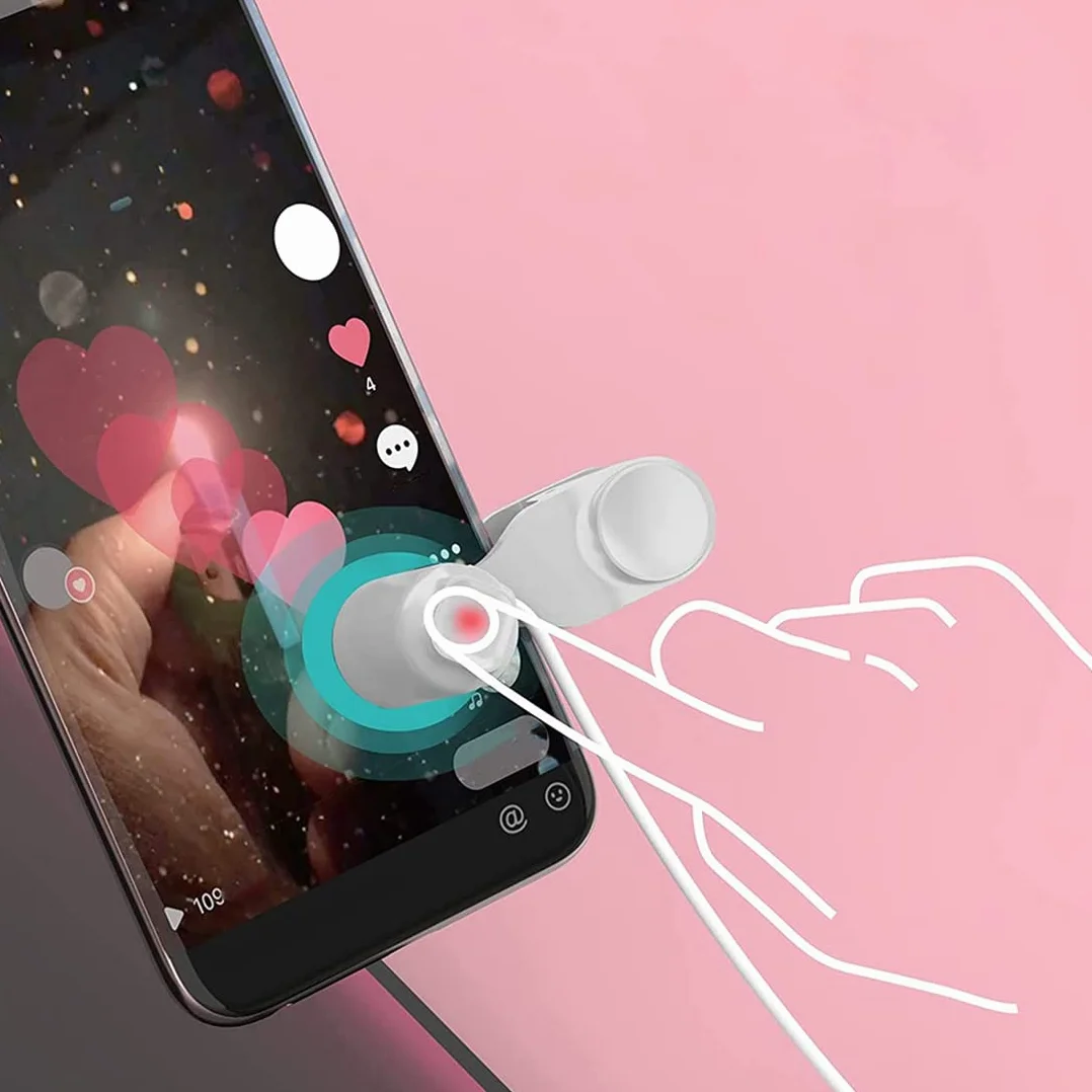 Schermata di Telefono Mute Auto Clicker Fisico Linker per TIK Tok Video Live Streaming 3 Speed ​​Touch Clicker