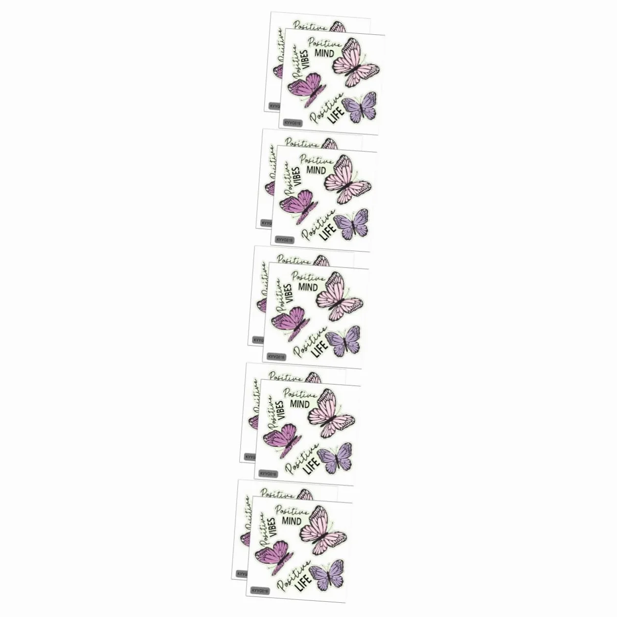 SHINEOFI 10 Set Adesivo da parete luminoso decorazioni buio adesivi a parete Arredamento da parete per decalcomanie adesive da parete decalcomanie di farfalle adesivi luminosi pvc